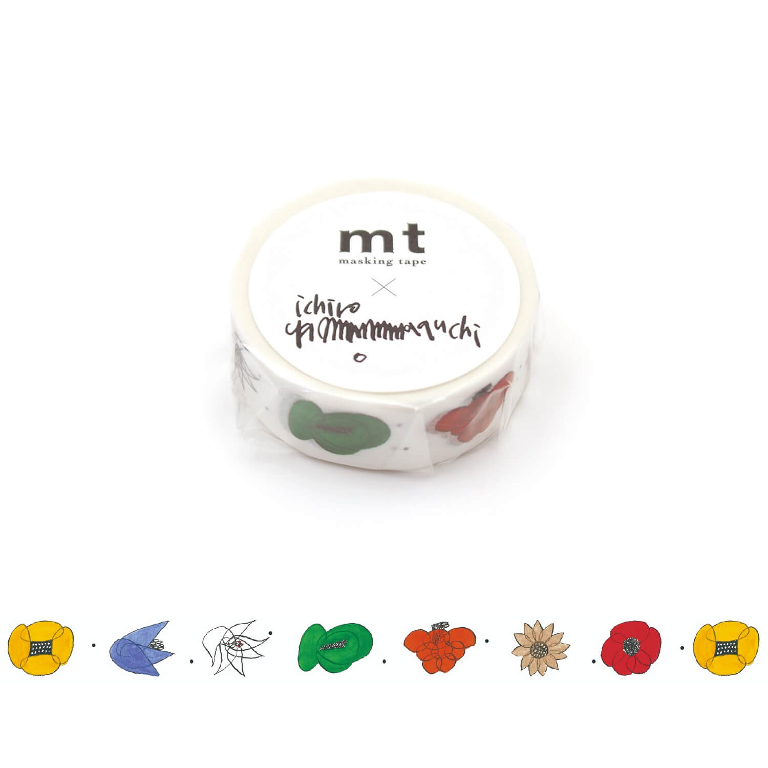 mt x Ichiro Yamaguchi Washi Tape - Hana