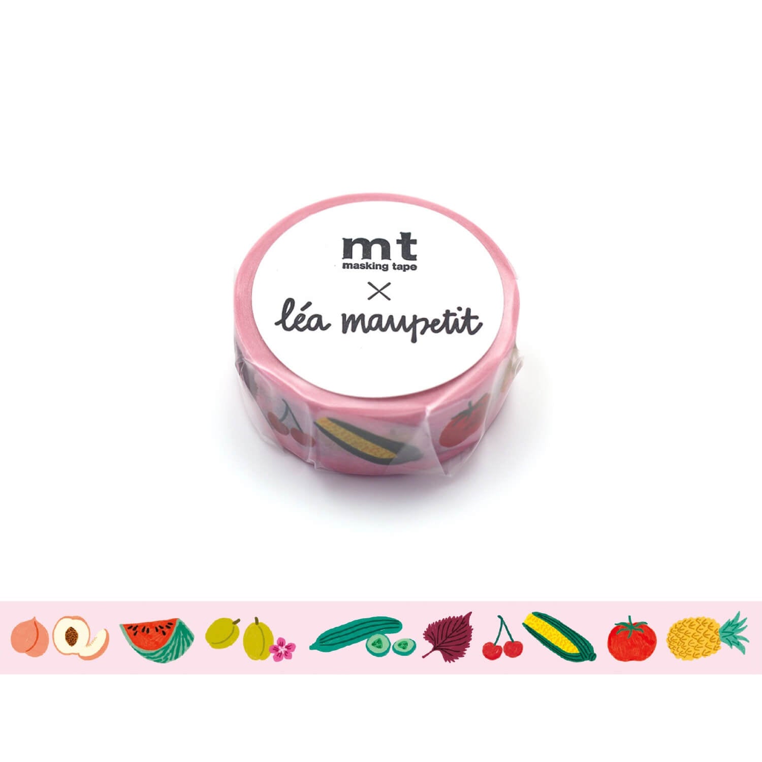 mt x Léa Maupetit Washi Tape - Endless Summer