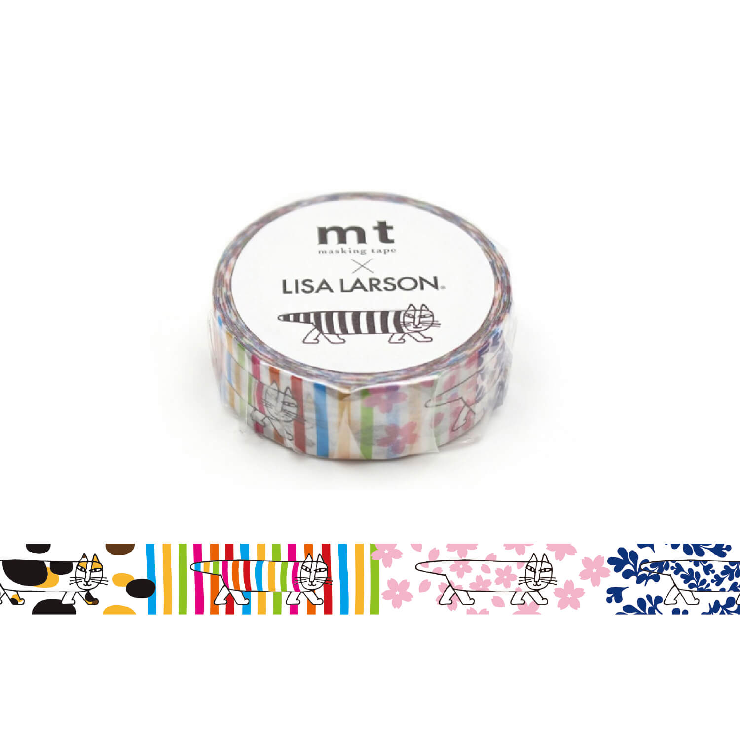 mt × Lisa Larson Washi Tape – Mikey Pattern