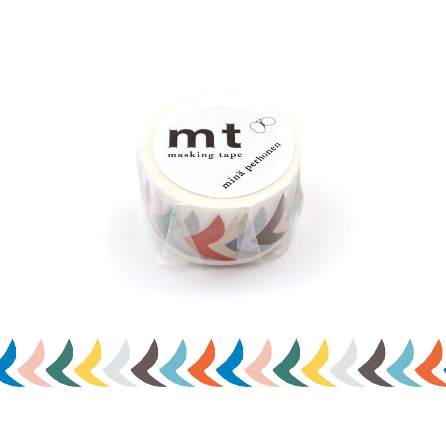 mt × Mina Perhonen Washi Tape - Bird Grande Mix