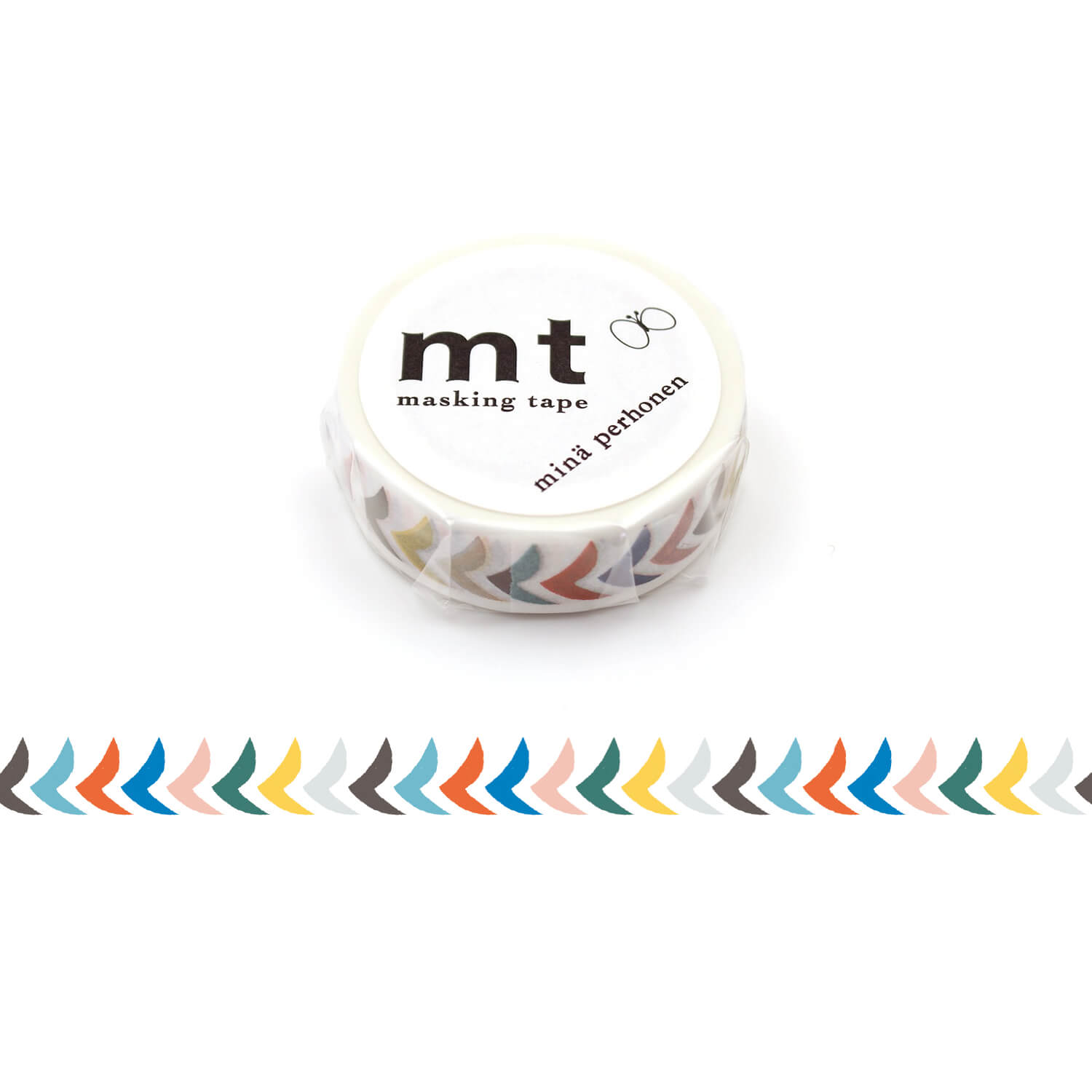 mt × Mina Perhonen Washi Tape – Bird Petit (mix)