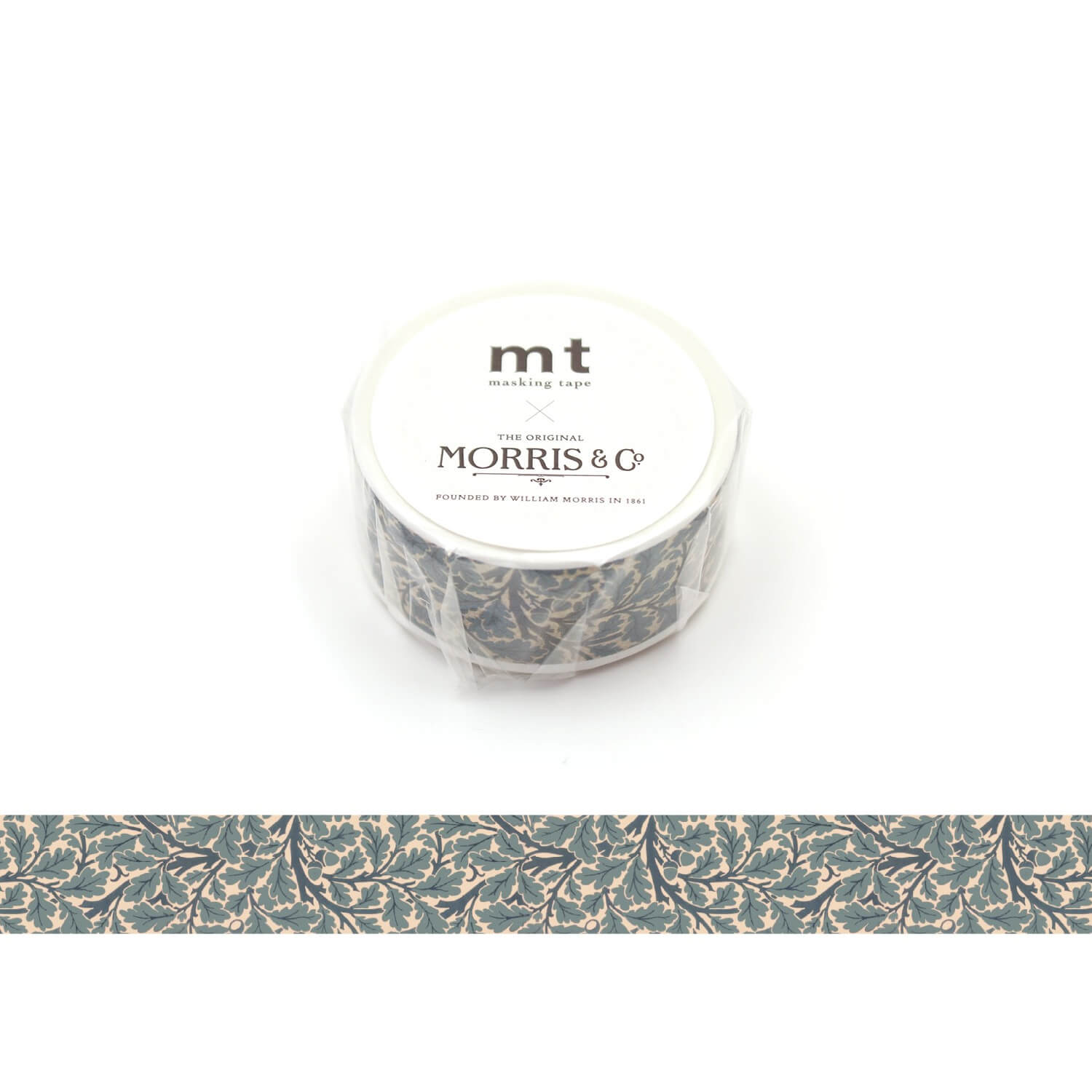 mt × Morris & Co. Washi Tape Set – 5 Classic Designs