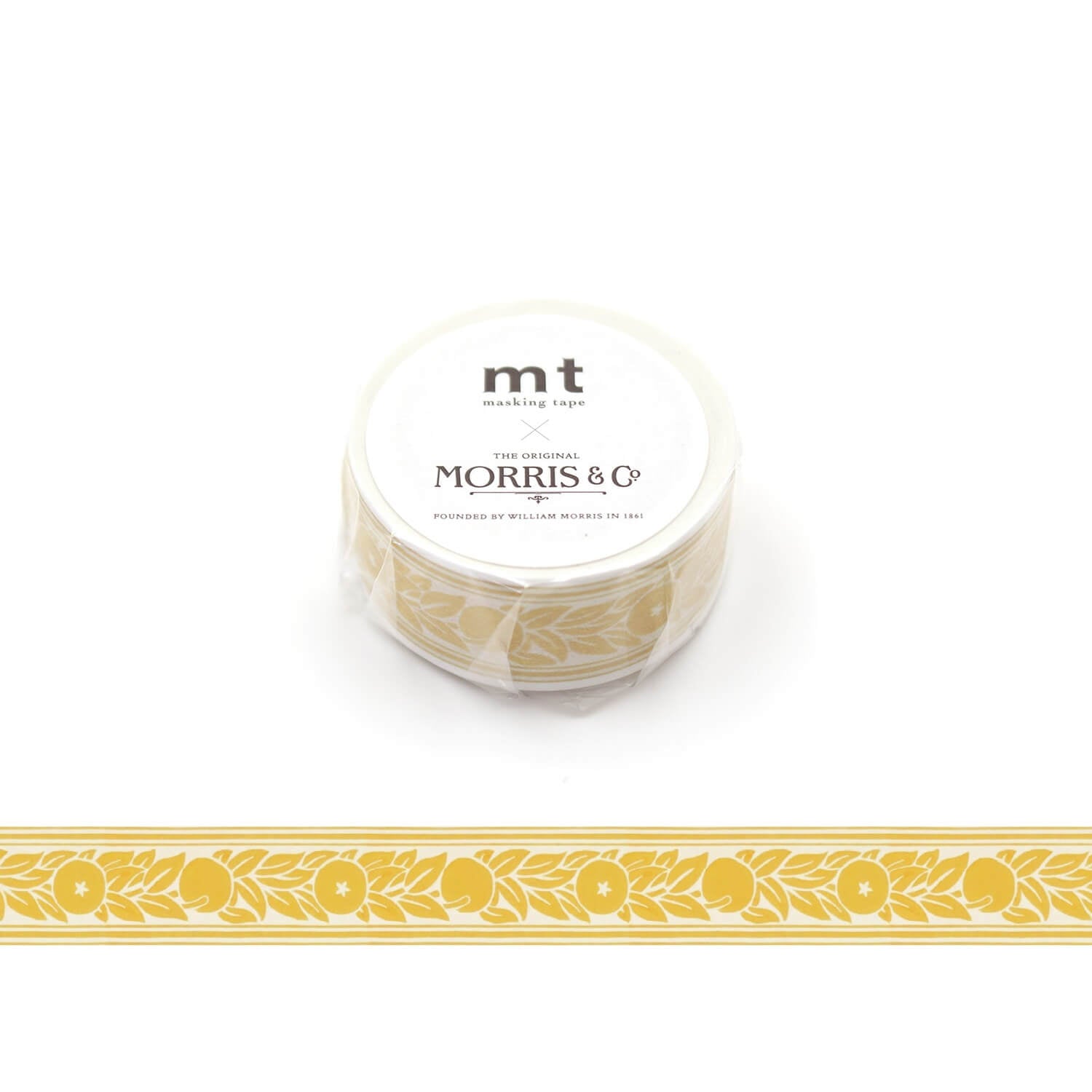 mt × Morris & Co. Washi Tape Set – 5 Classic Designs