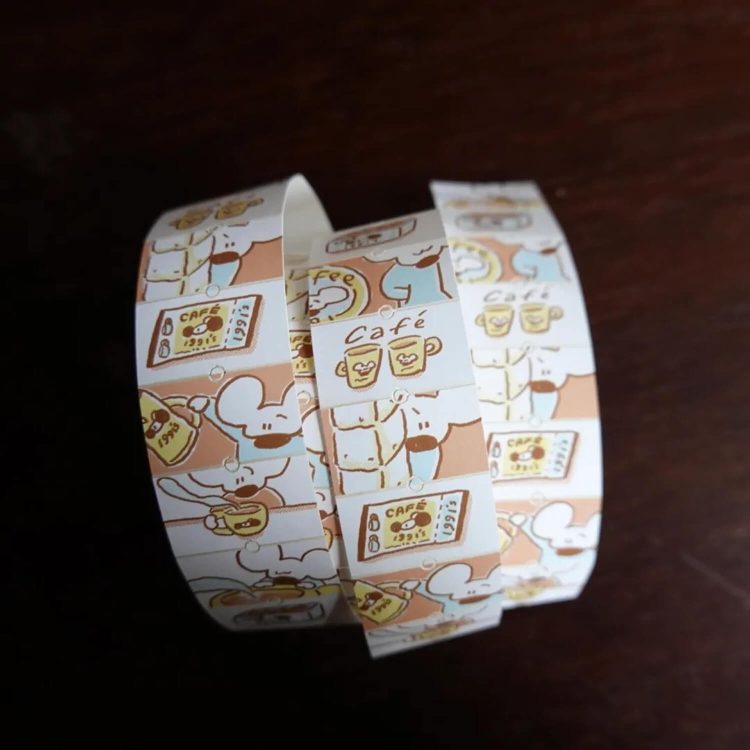 1991w2992 Label Stickers – Mouse Alone
