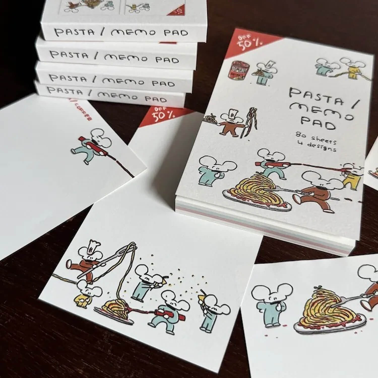 1991w2992 Memo Pad – Pasta