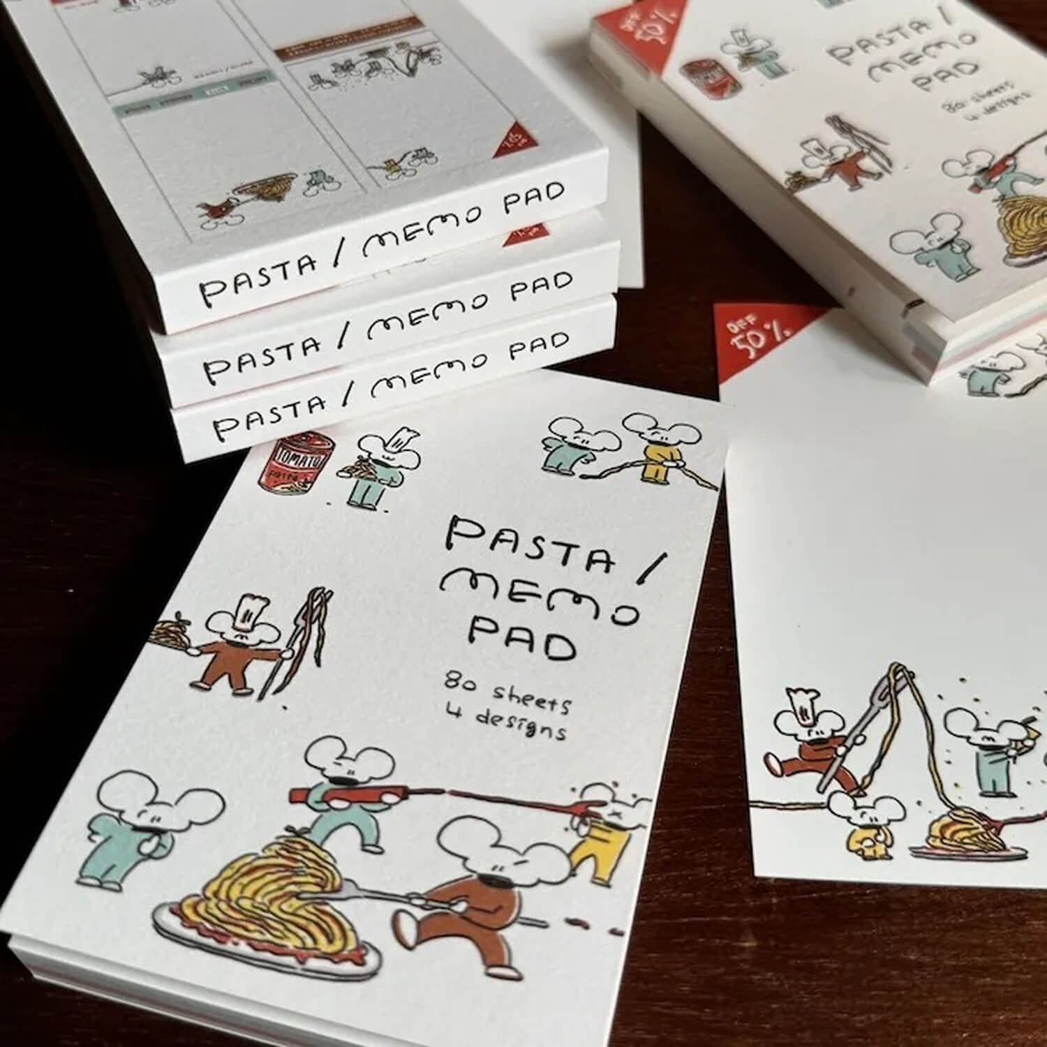 1991w2992 Memo Pad – Pasta