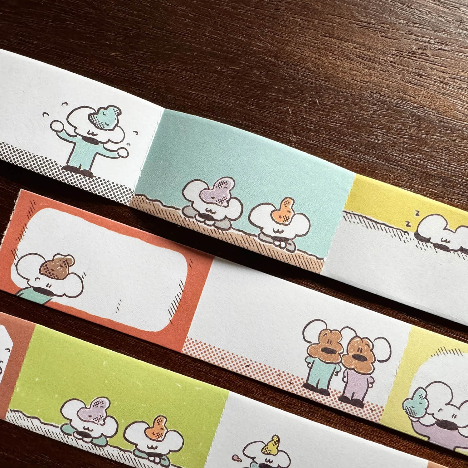 1991w2992 Memo Roll – Color Palette