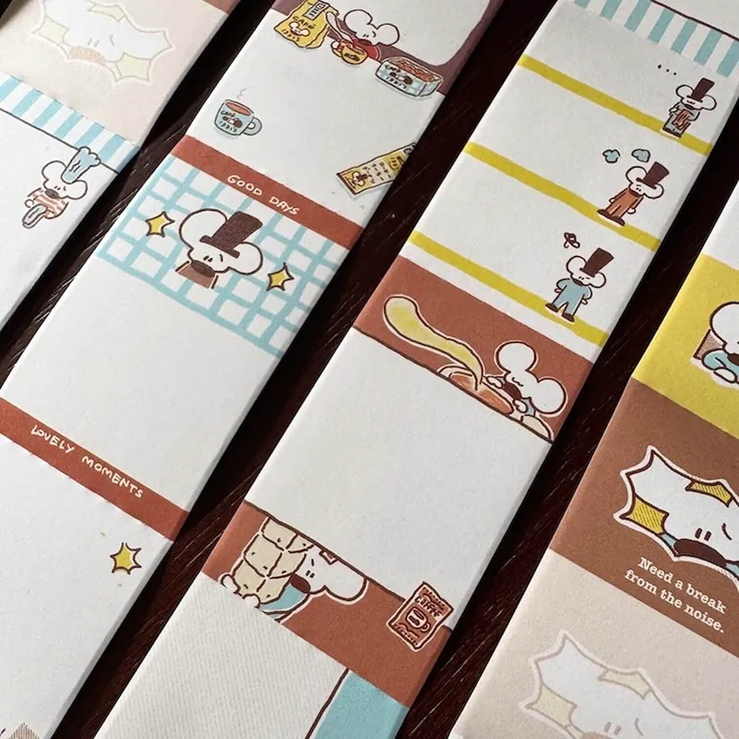 1991w2992 Memo Roll – Modern Little Mouse