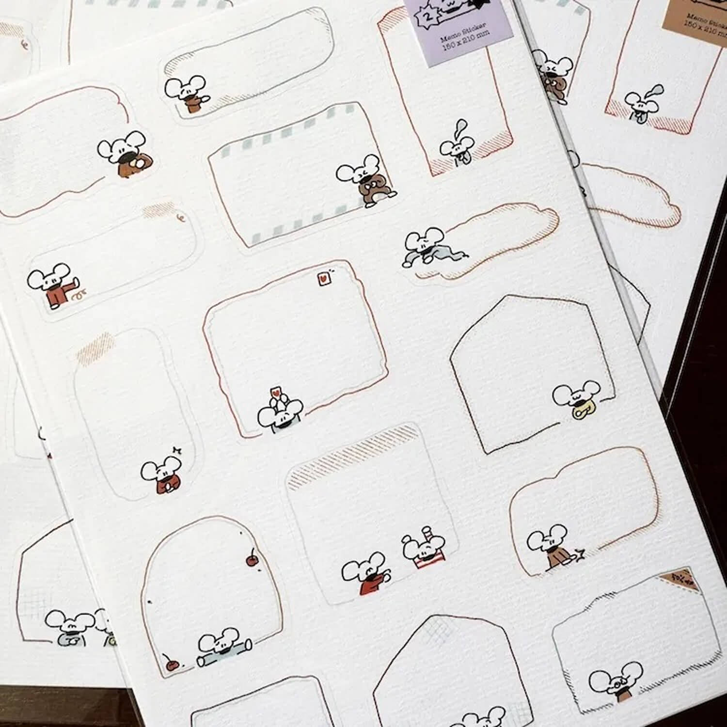 1991w2992 Message Stickers – Daily Mouse