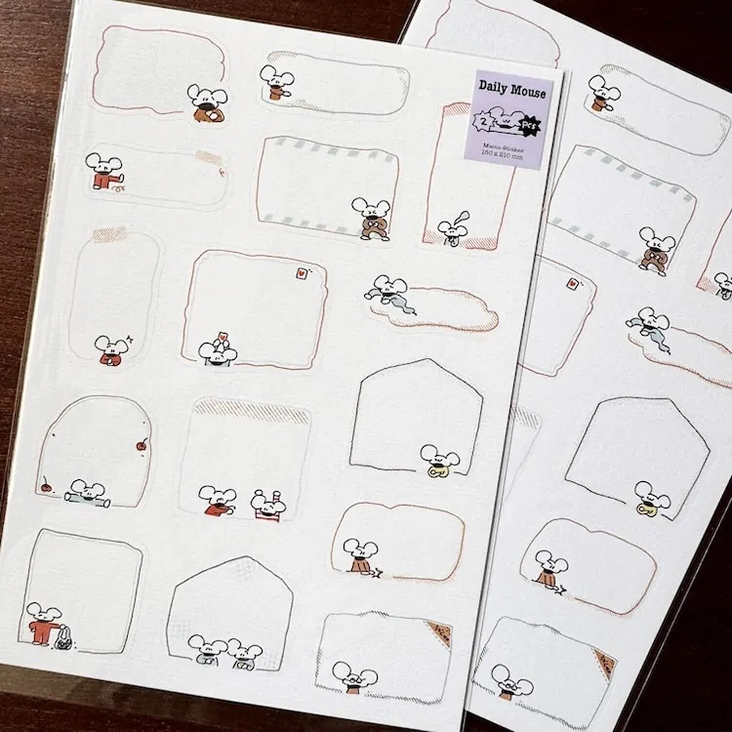 1991w2992 Message Stickers – Daily Mouse
