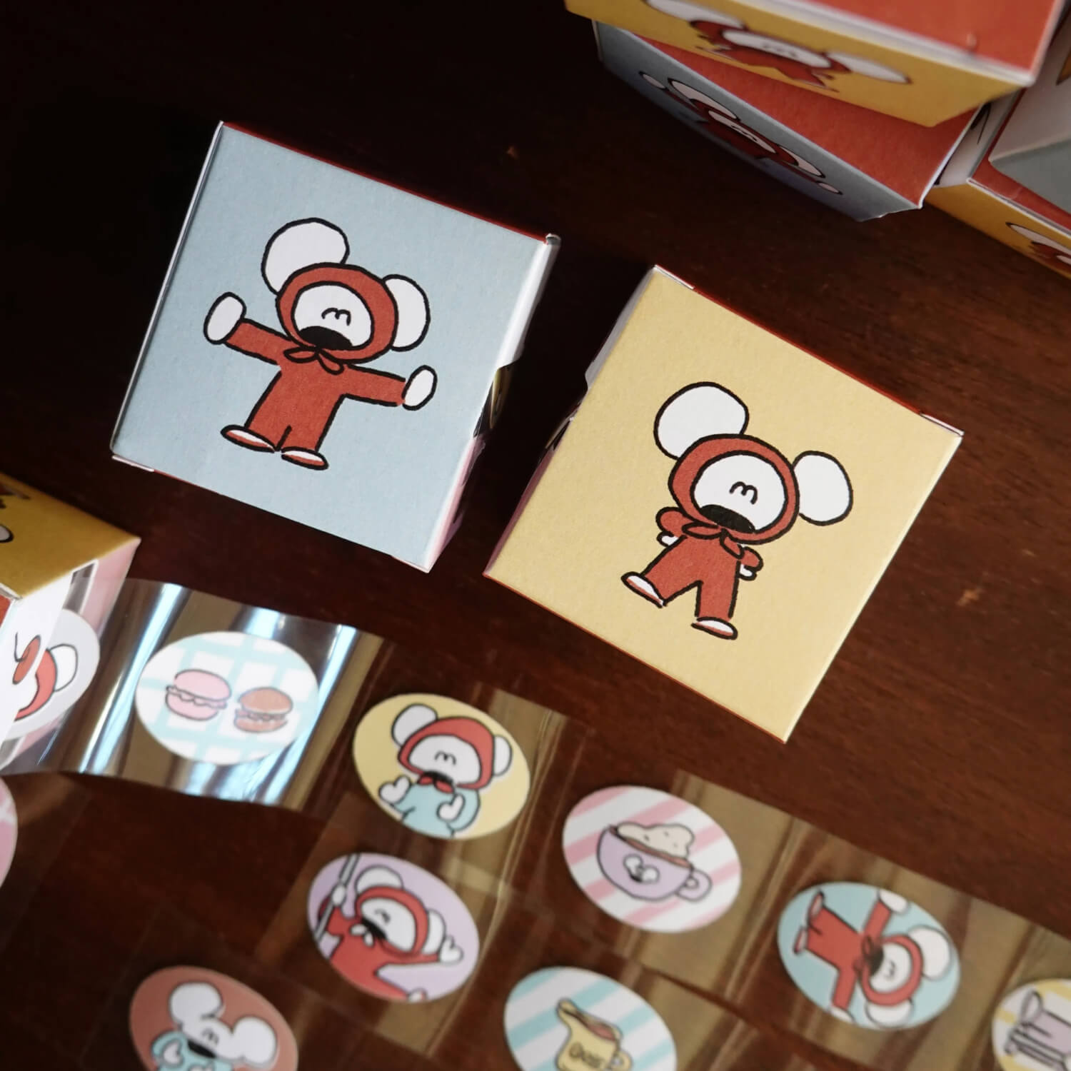 1991w2992 Oval Sticker Roll – Pudding Laboratory