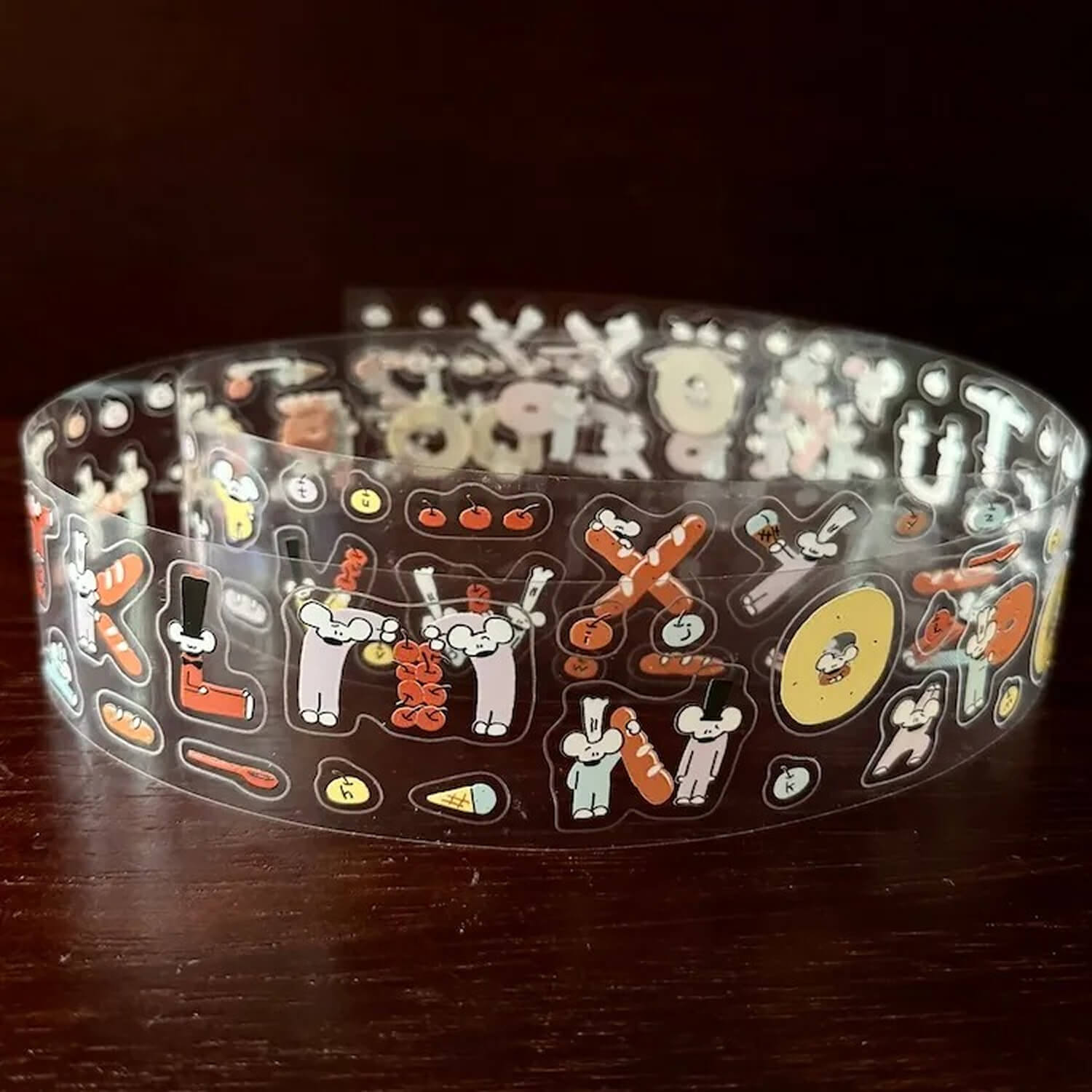 1991w2992 PET Sticker Roll – A to Z