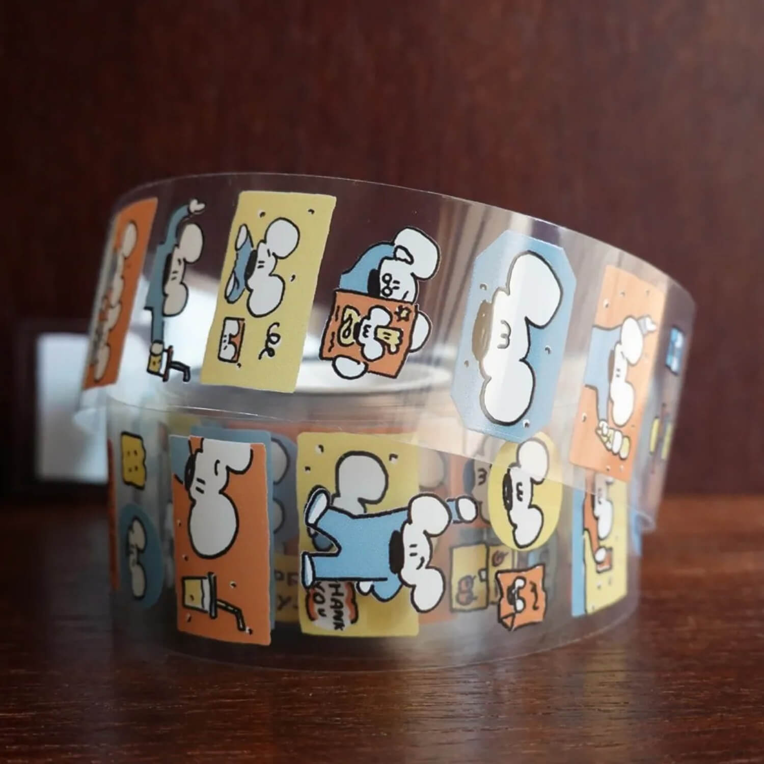 1991w2992 PET Tape – Everyday Lemon Macaron