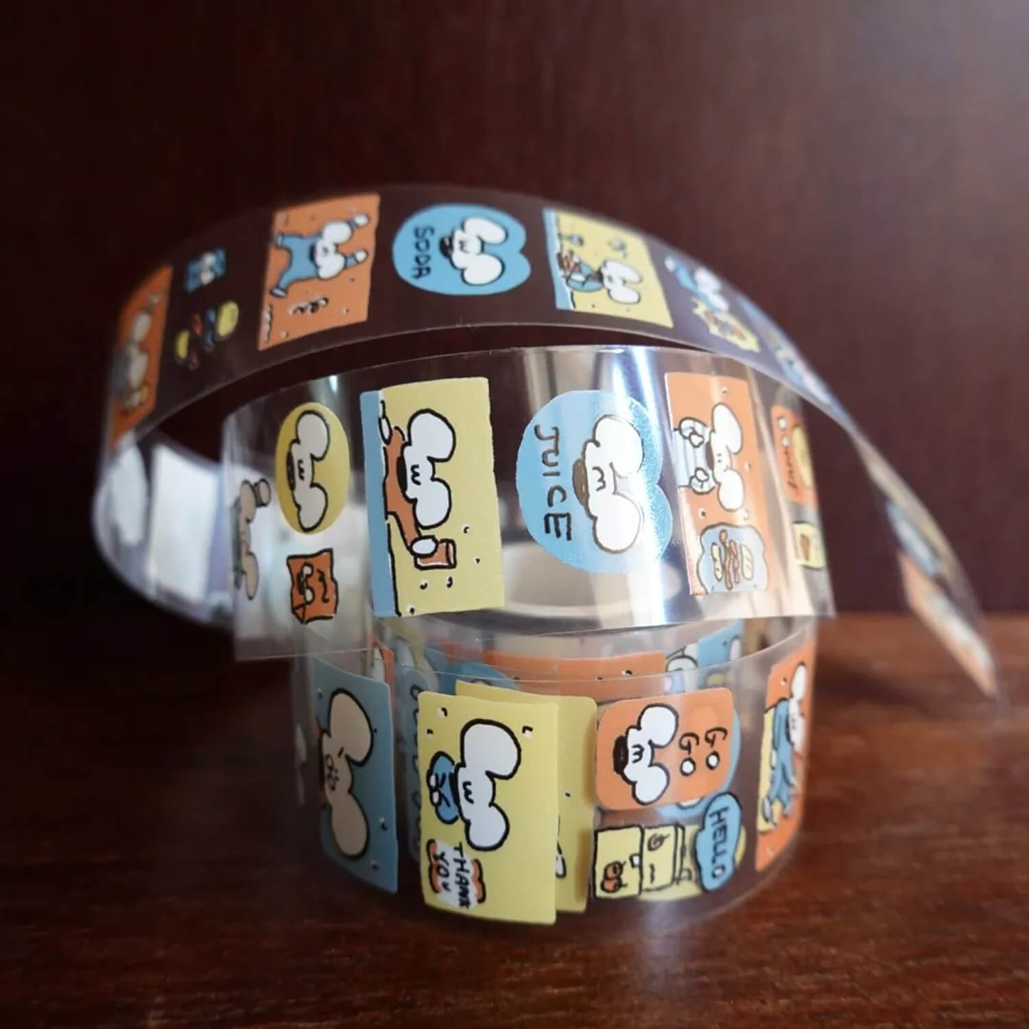 1991w2992 PET Tape – Everyday Lemon Macaron