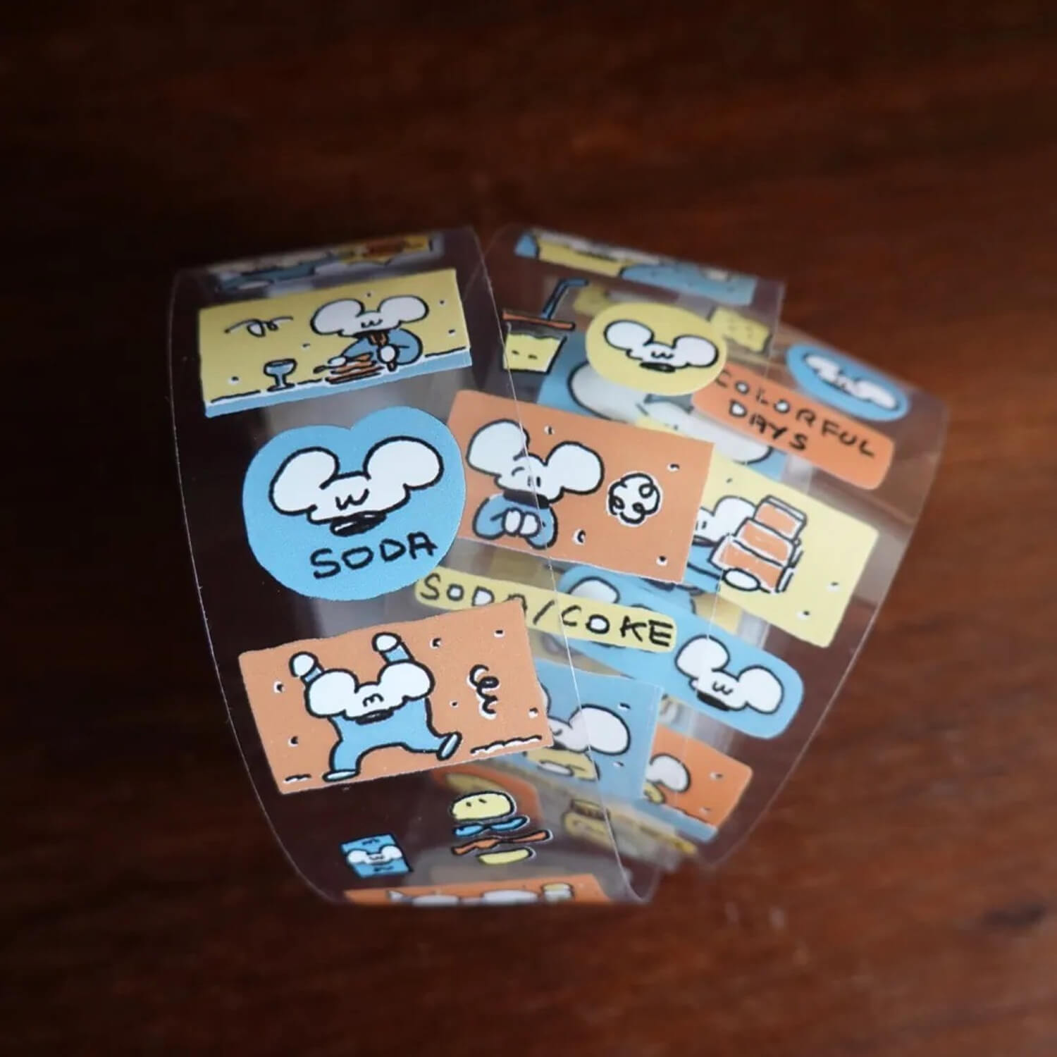 1991w2992 PET Tape – Everyday Lemon Macaron