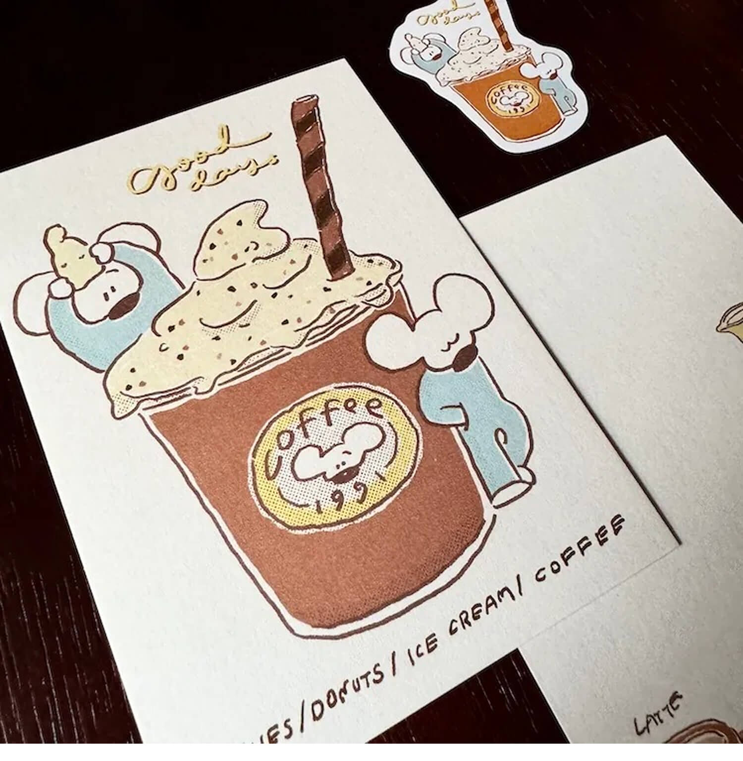 1991w2992 Postcard – Coffee No. 2
