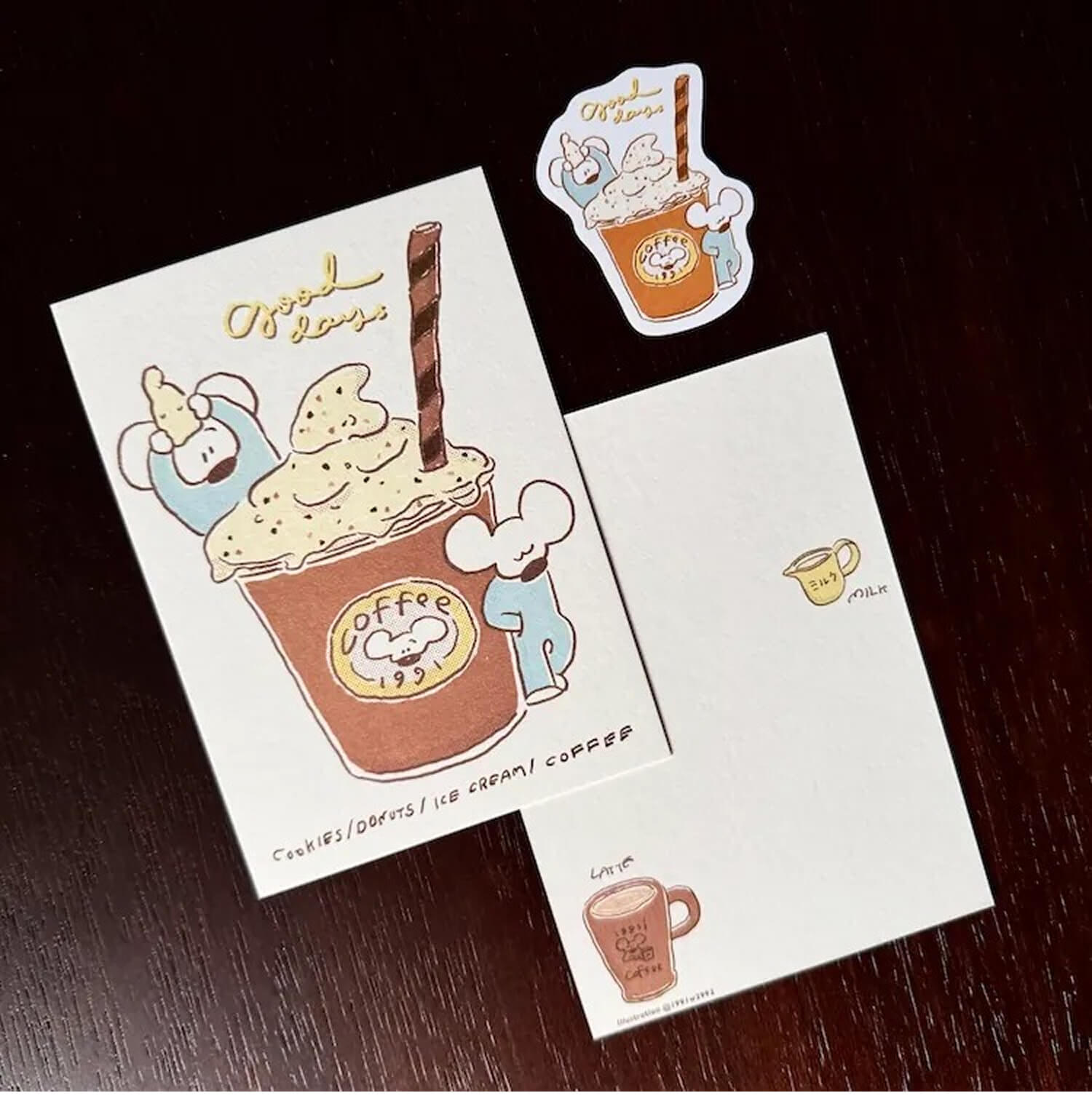 1991w2992 Postcard – Coffee No. 2