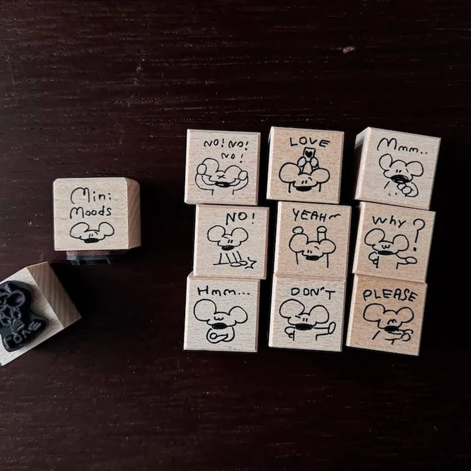 1991w2992 Stamp Set – Mini Moods