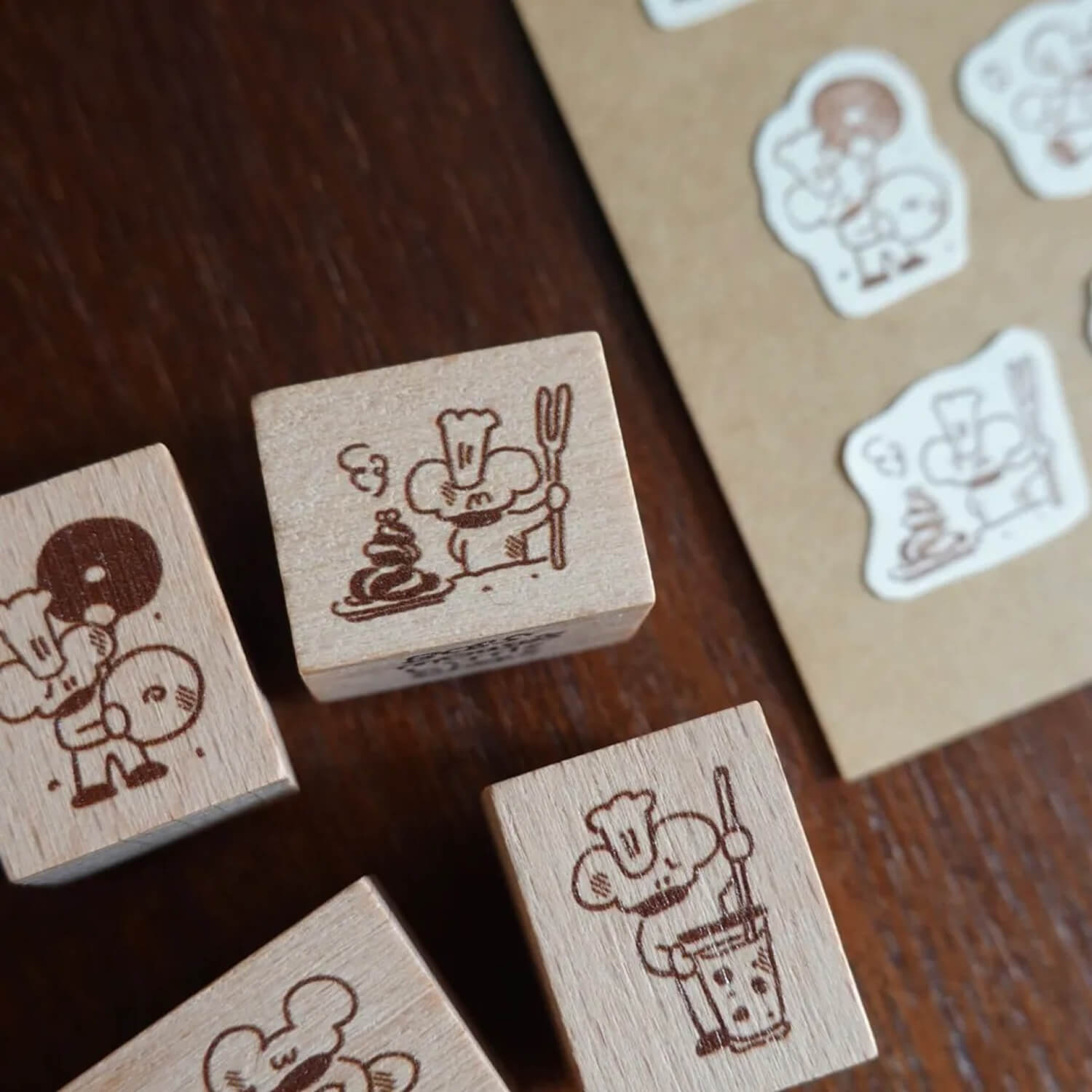 1991w2992 Stamp Set – Mouse Boss Chain Stores
