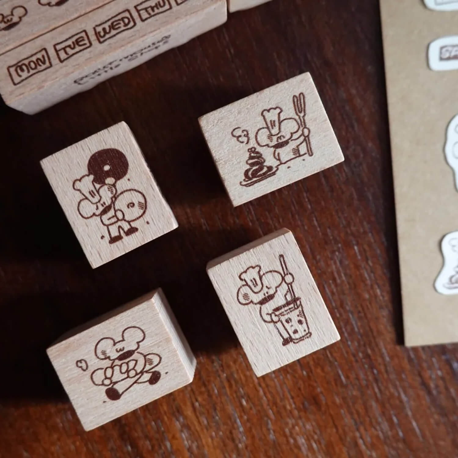 1991w2992 Stamp Set – Mouse Boss Chain Stores