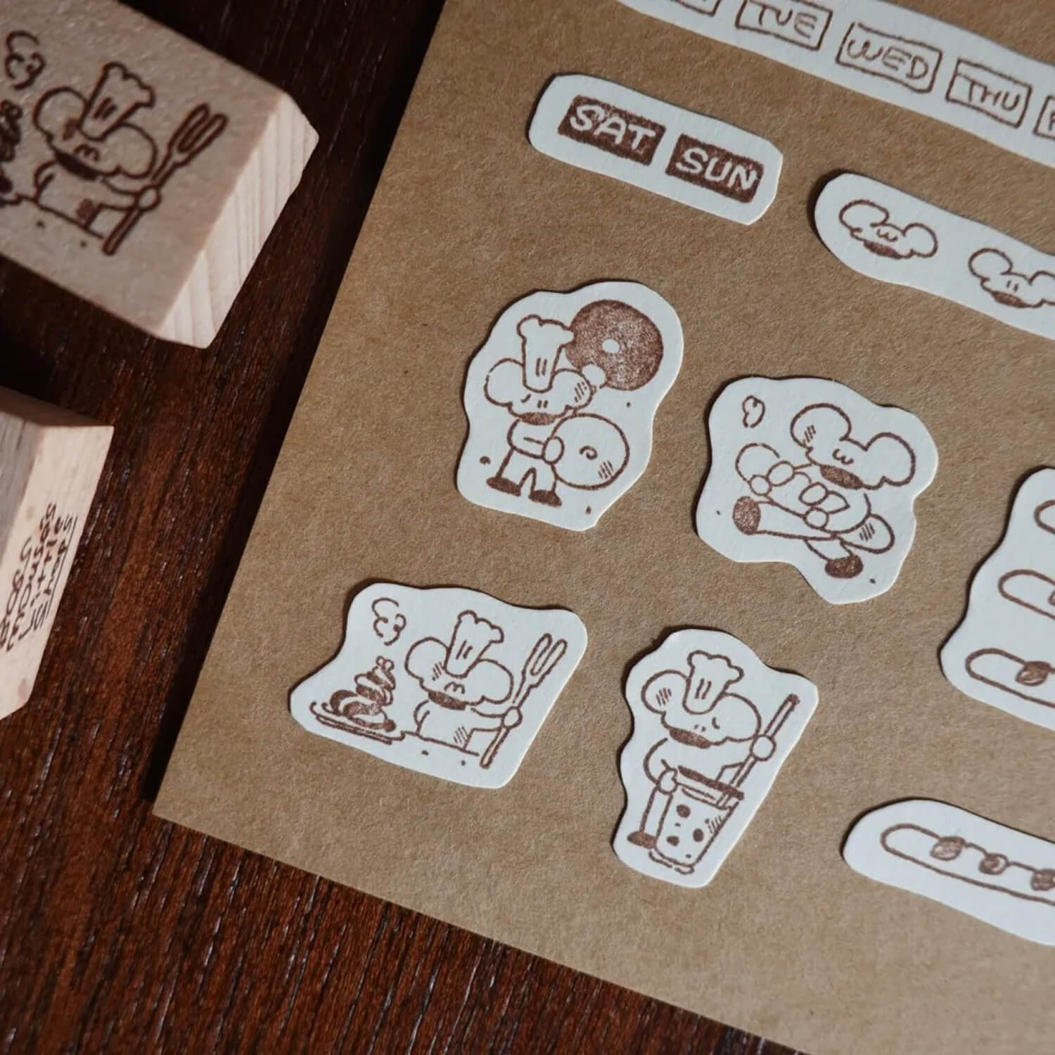 1991w2992 Stamp Set – Mouse Boss Chain Stores