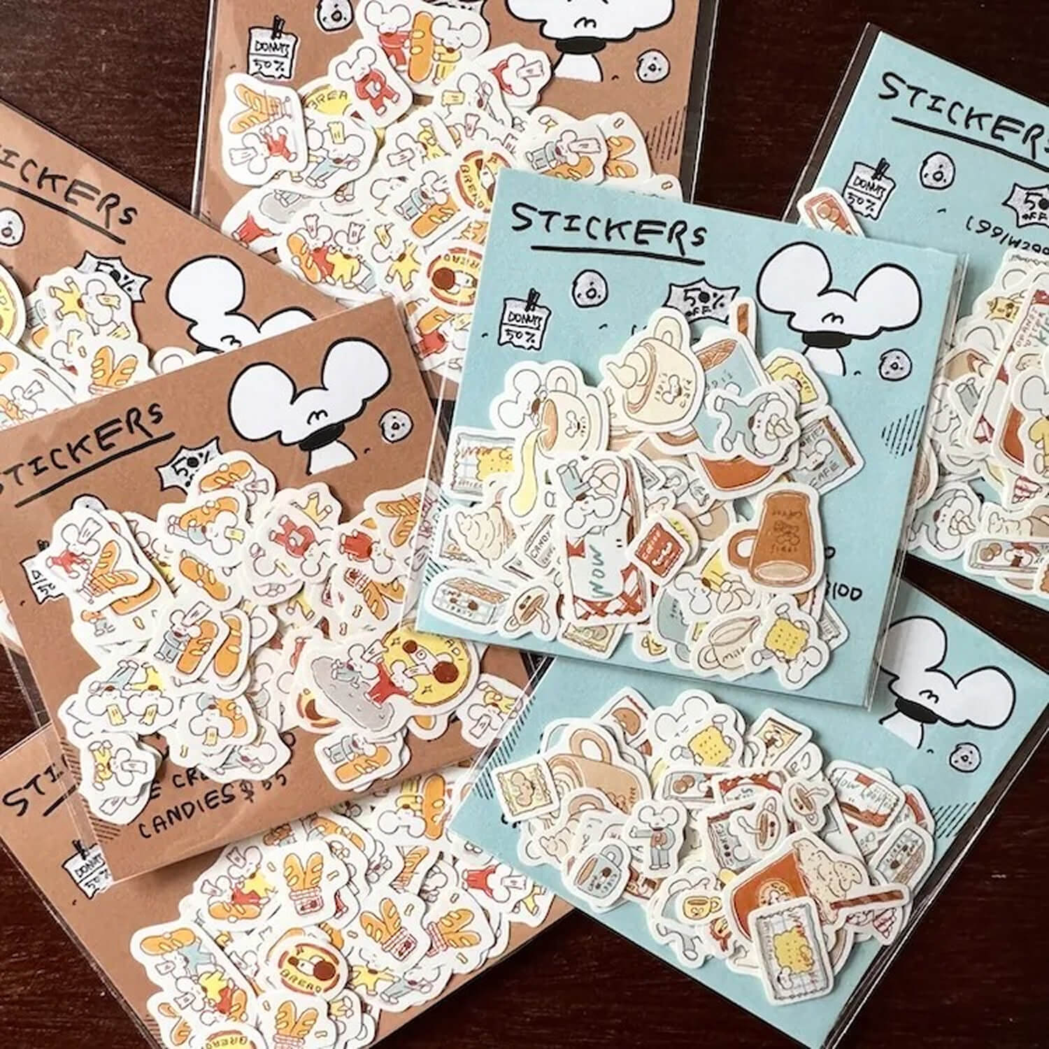 1991w2992 Sticker Pack – Bakery