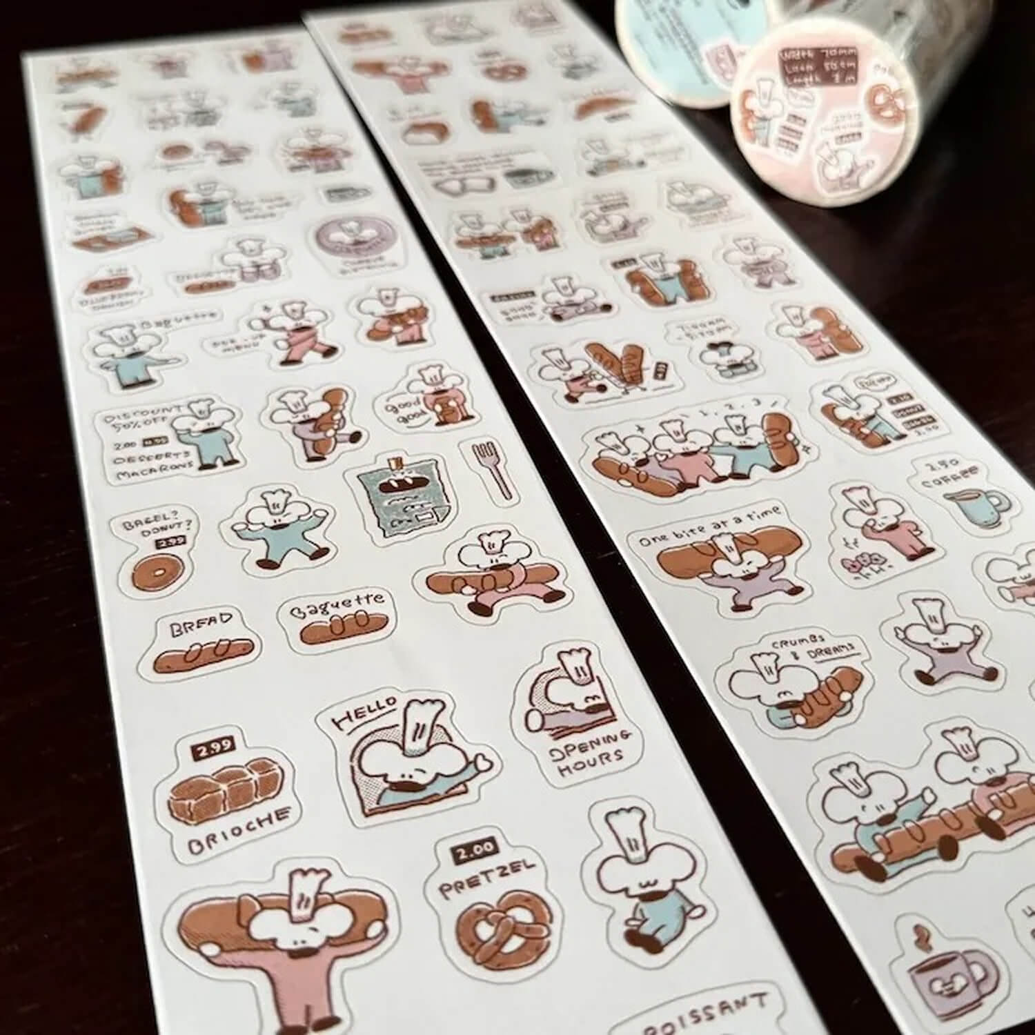 1991w2992 Sticker Roll – Daydream Bakery