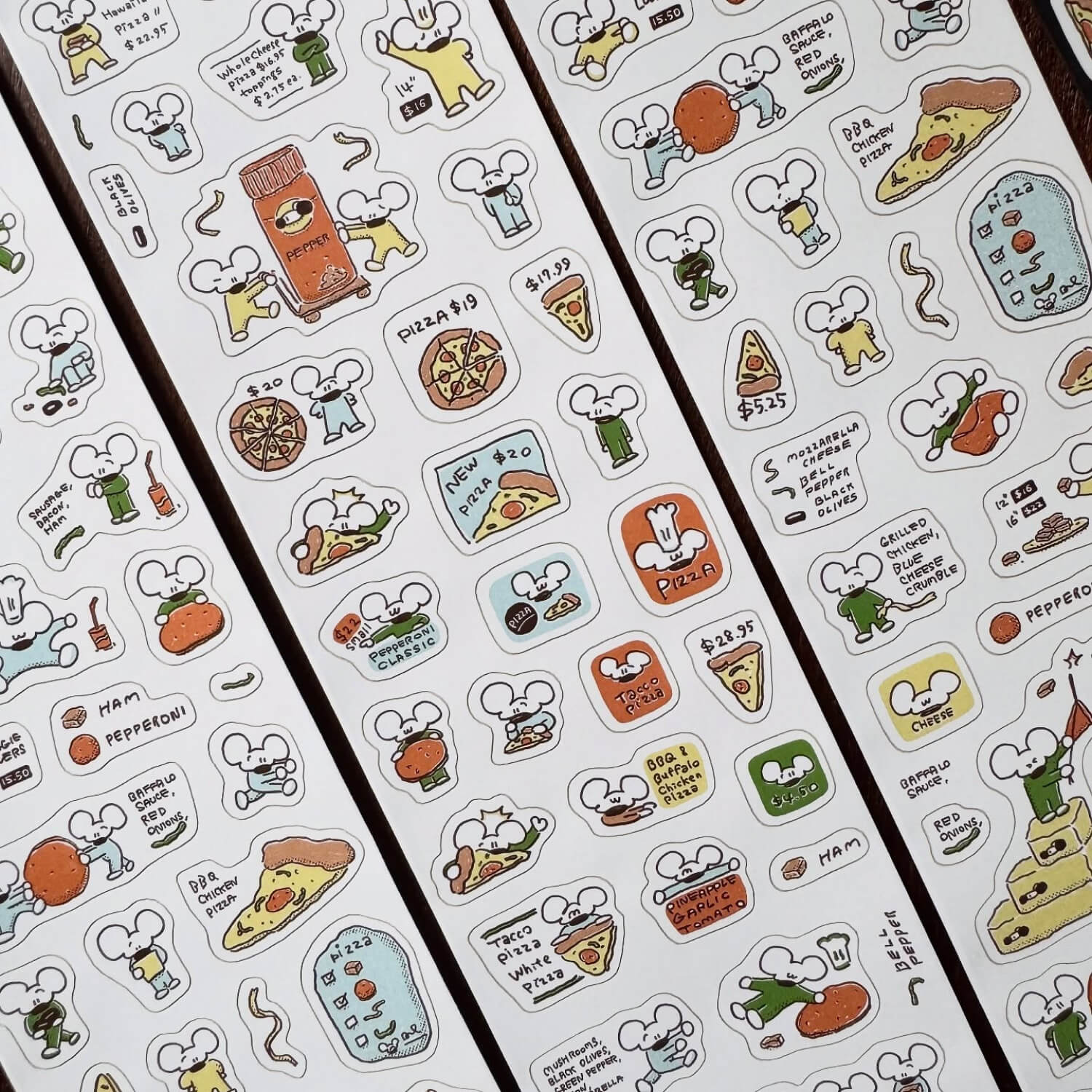1991w2992 Sticker Roll – Daydream Bakery