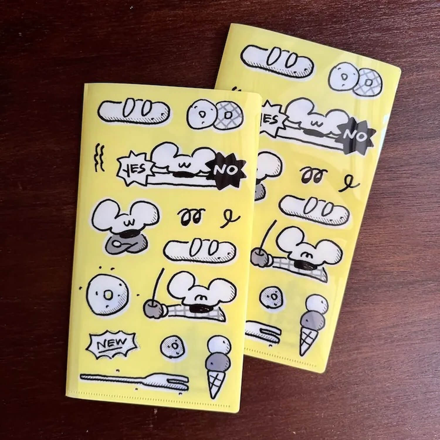 1991w2992 Ticket Holder – Donuts Mission