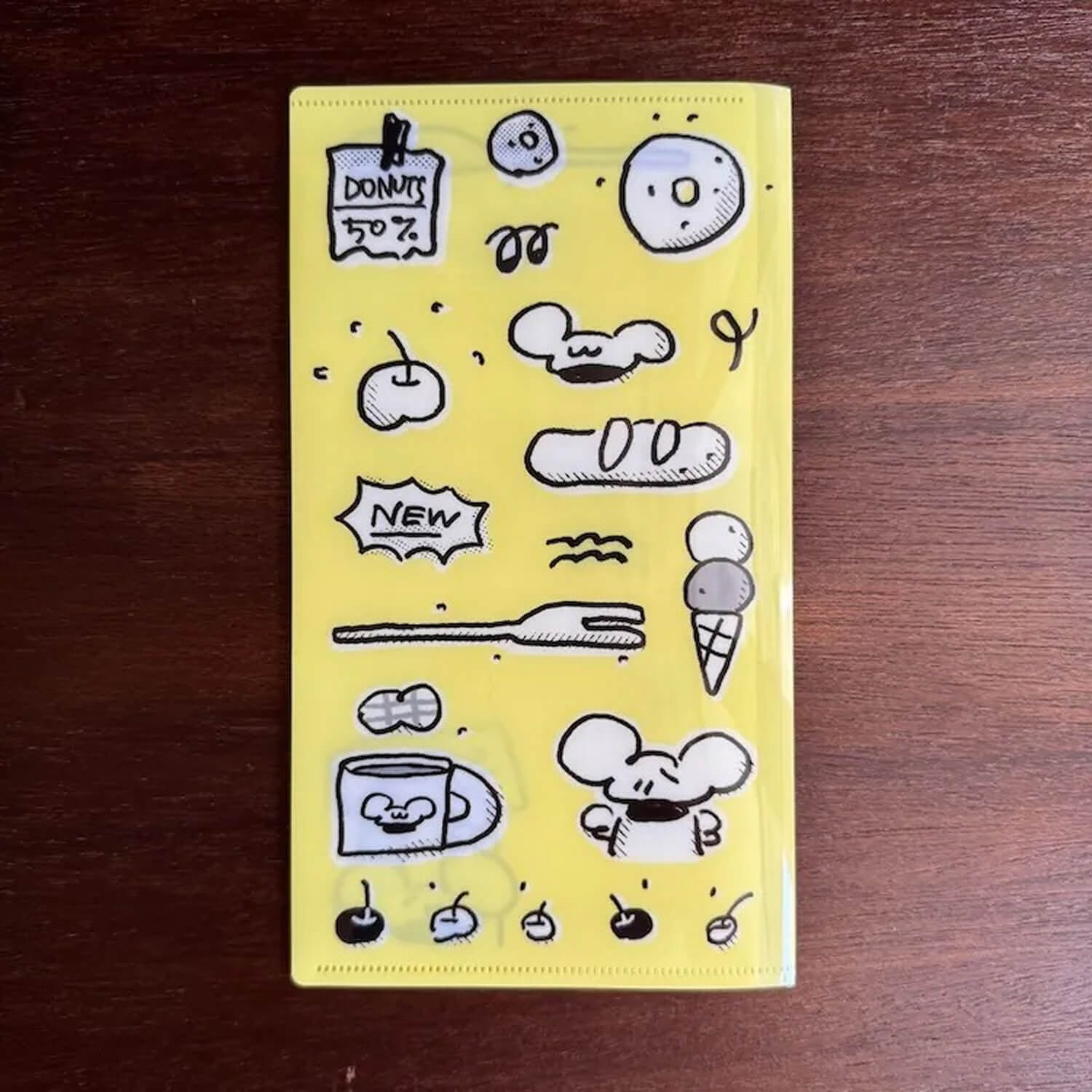 1991w2992 Ticket Holder – Donuts Mission
