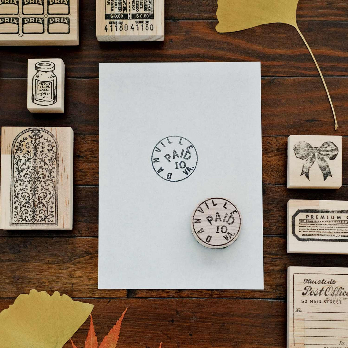 1dstamp Rubber Stamp - Postmark