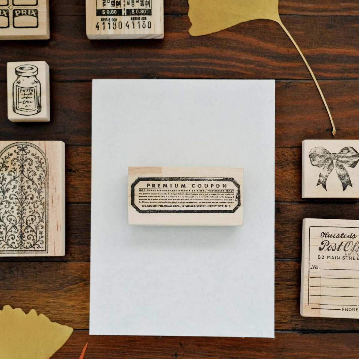 1dstamp Rubber Stamp - Premium Coupon