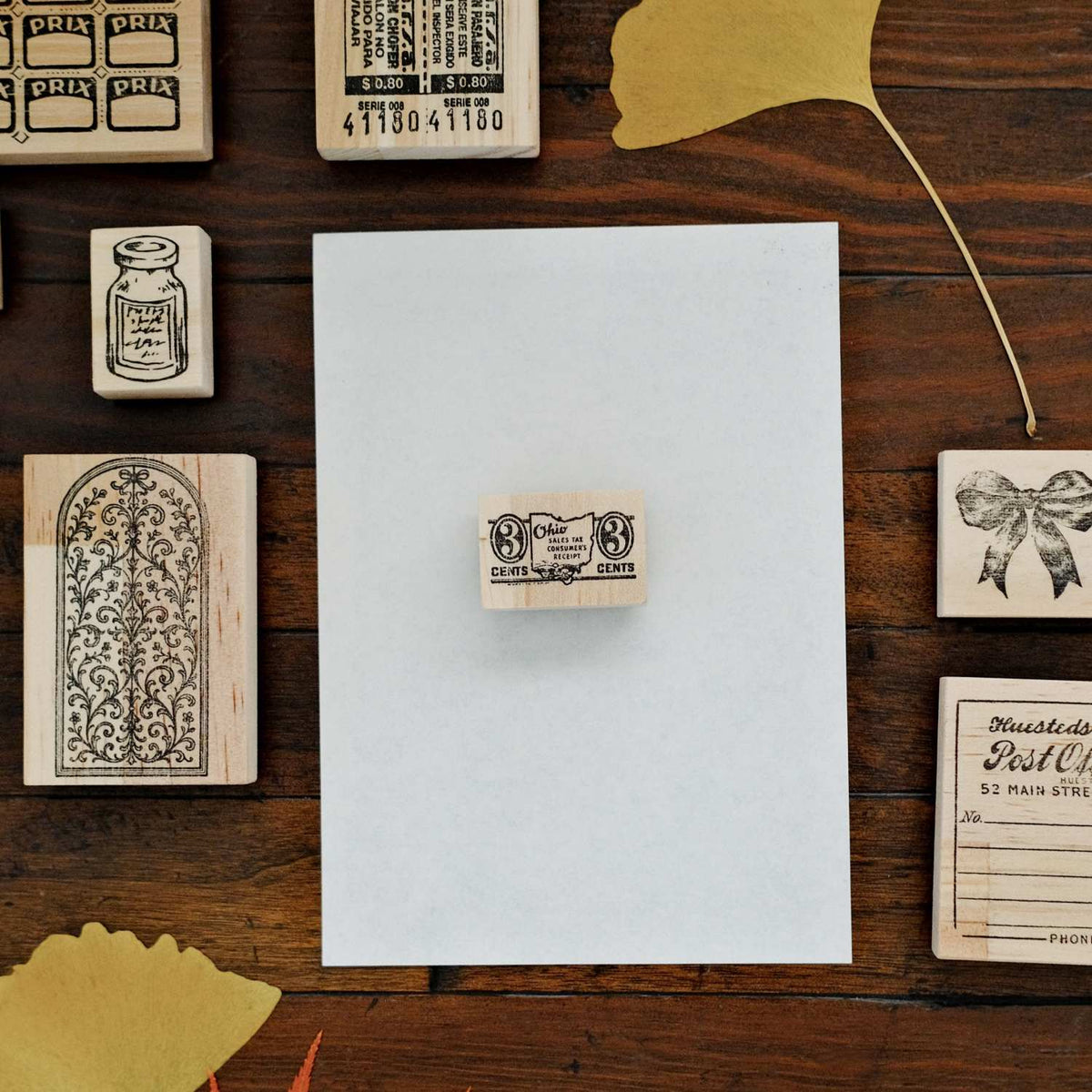 1dstamp Rubber Stamp - Sales Tax Receipt