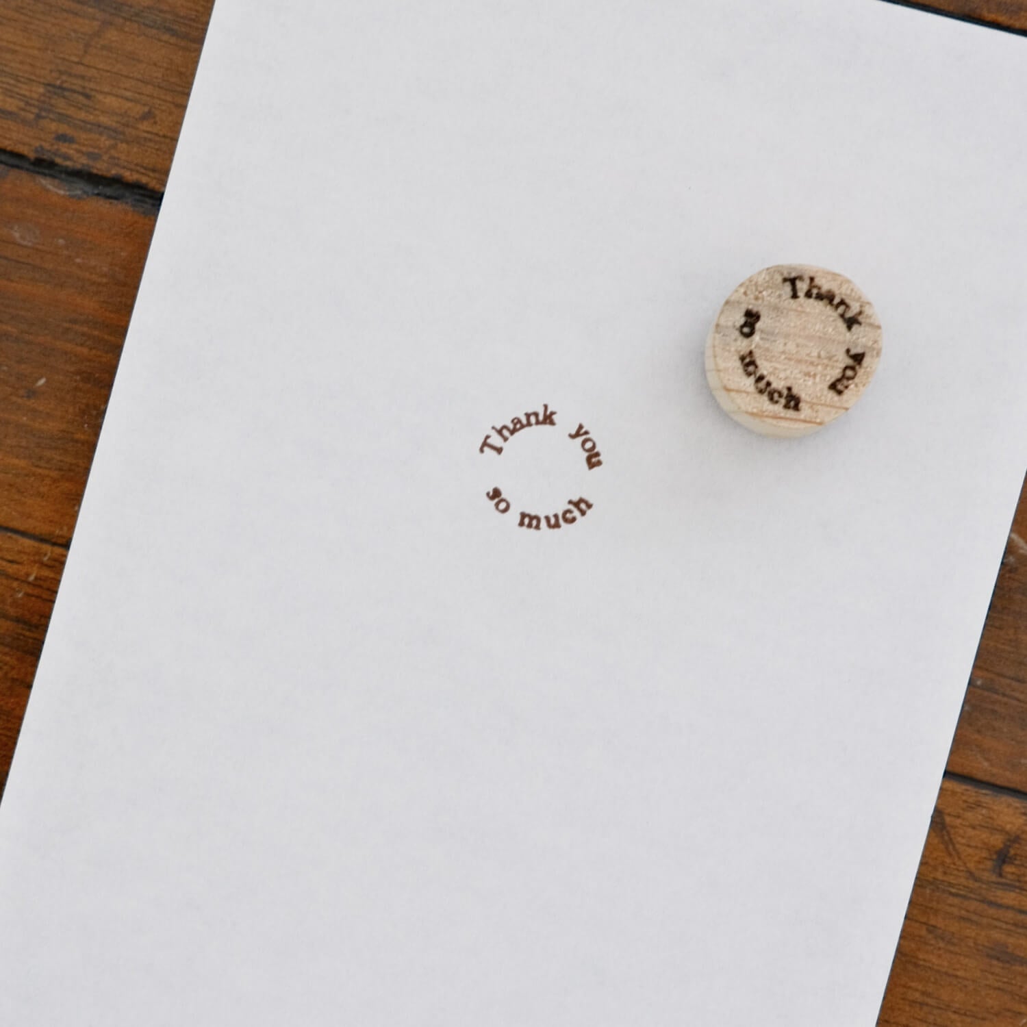 1dstamp Rubber Stamp – Thank You So Much