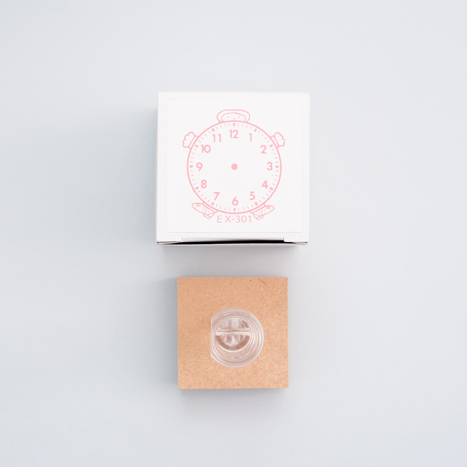 36 Sublo Clock Rubber Stamp