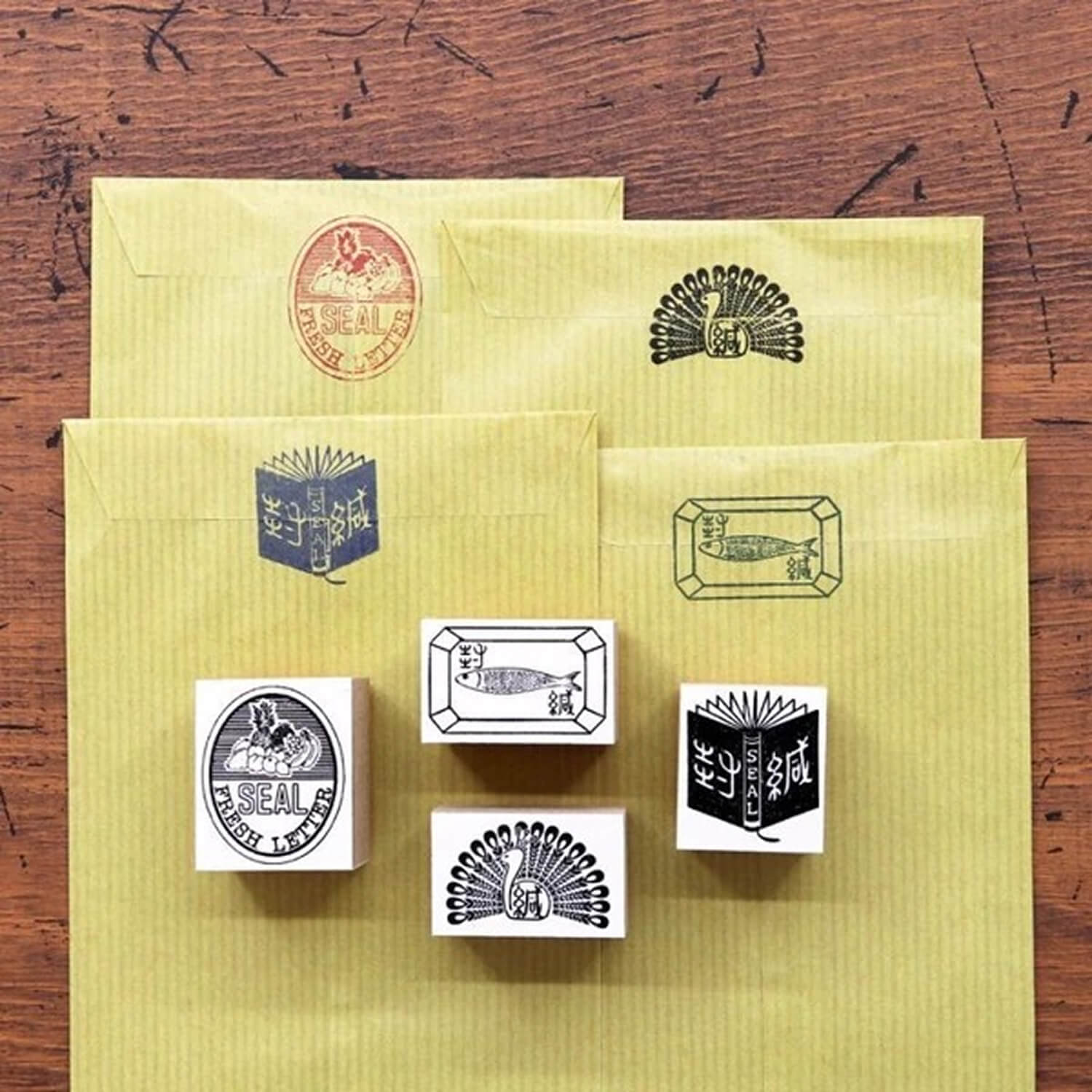 36 Sublo Fruit Sealing Rubber Stamp