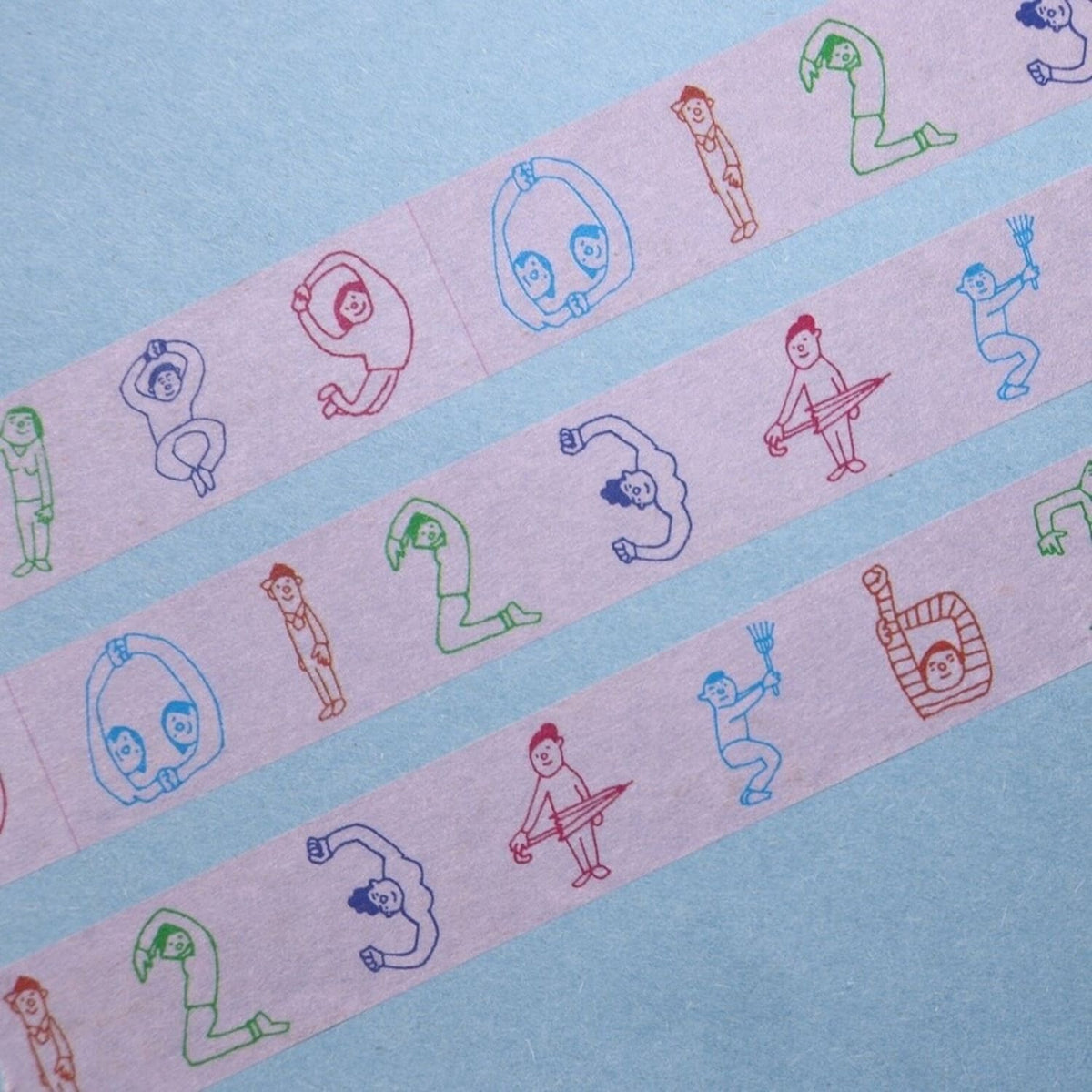 36 Sublo Masking Tape – Human Numbers