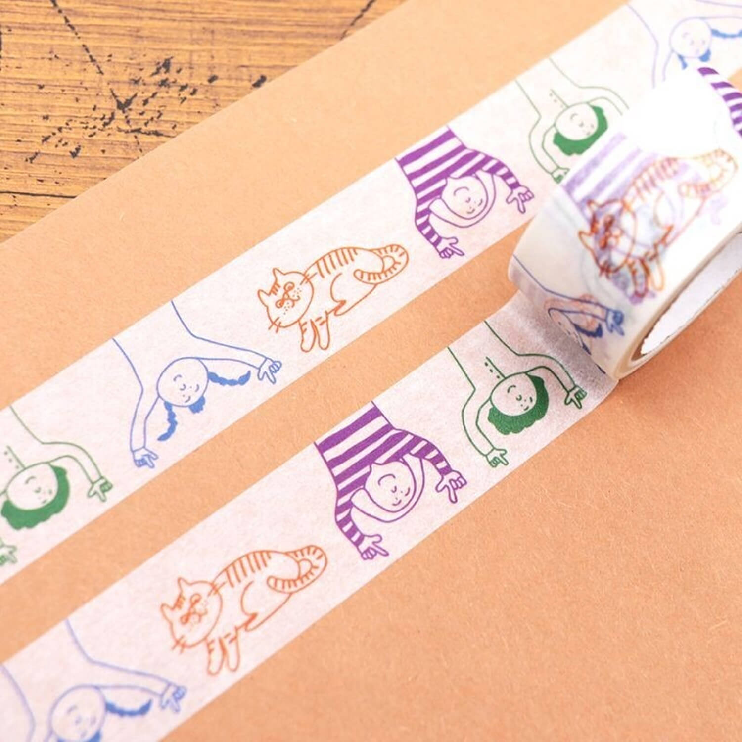 36 Sublo Masking Tape – Pointing Cat