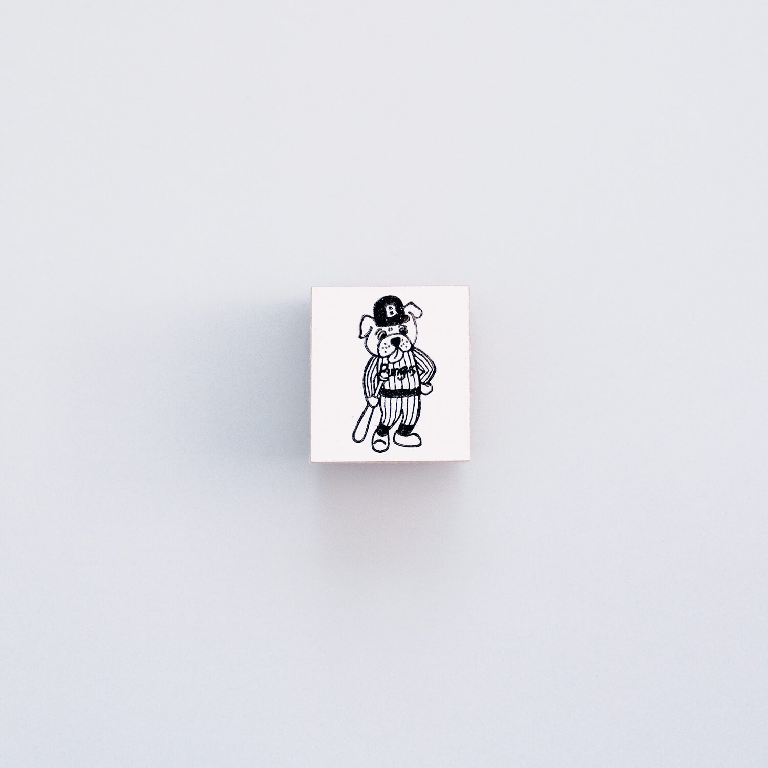36 Sublo x Shiho Hoshino Wood Mount Stamp – Baseball Stadium