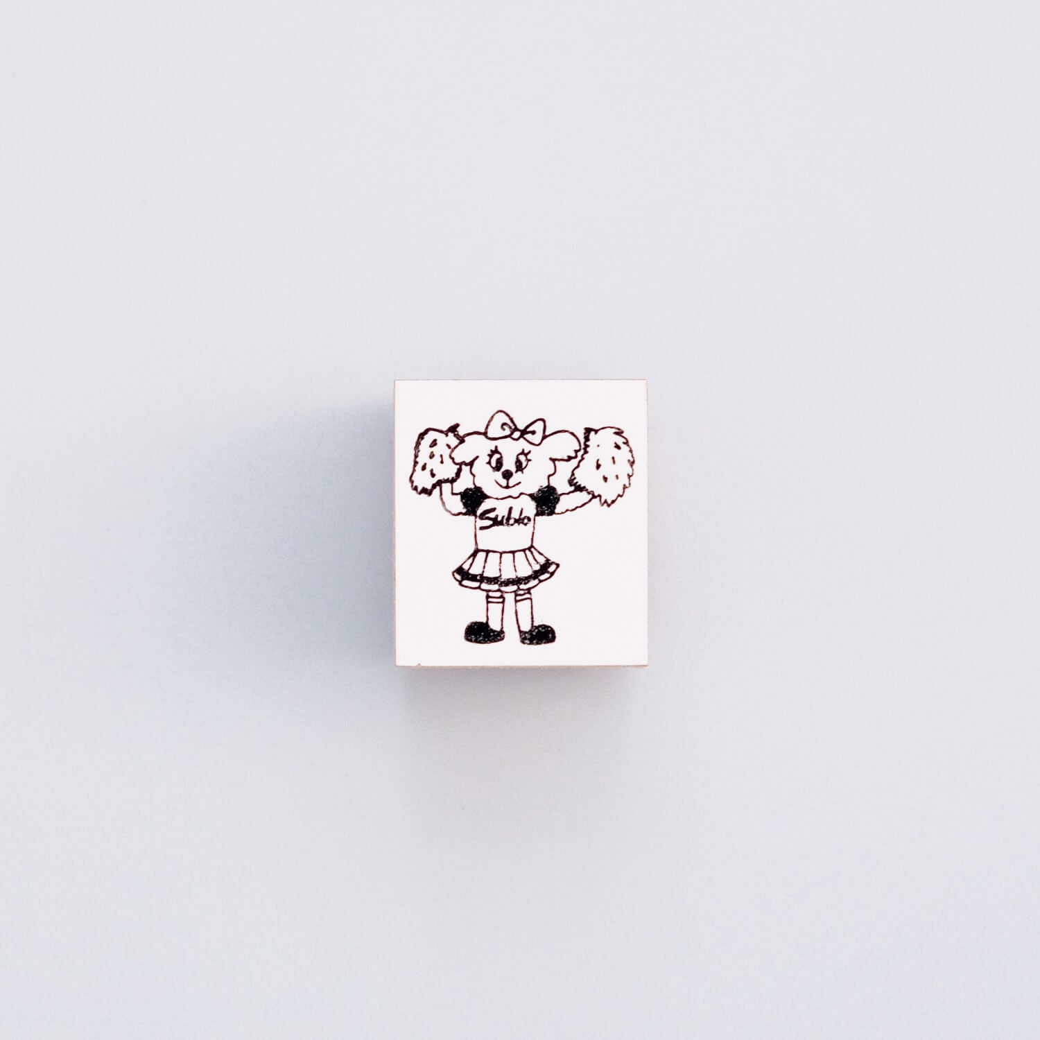 36 Sublo x Shiho Hoshino Wood Mount Stamp – Baseball Stadium