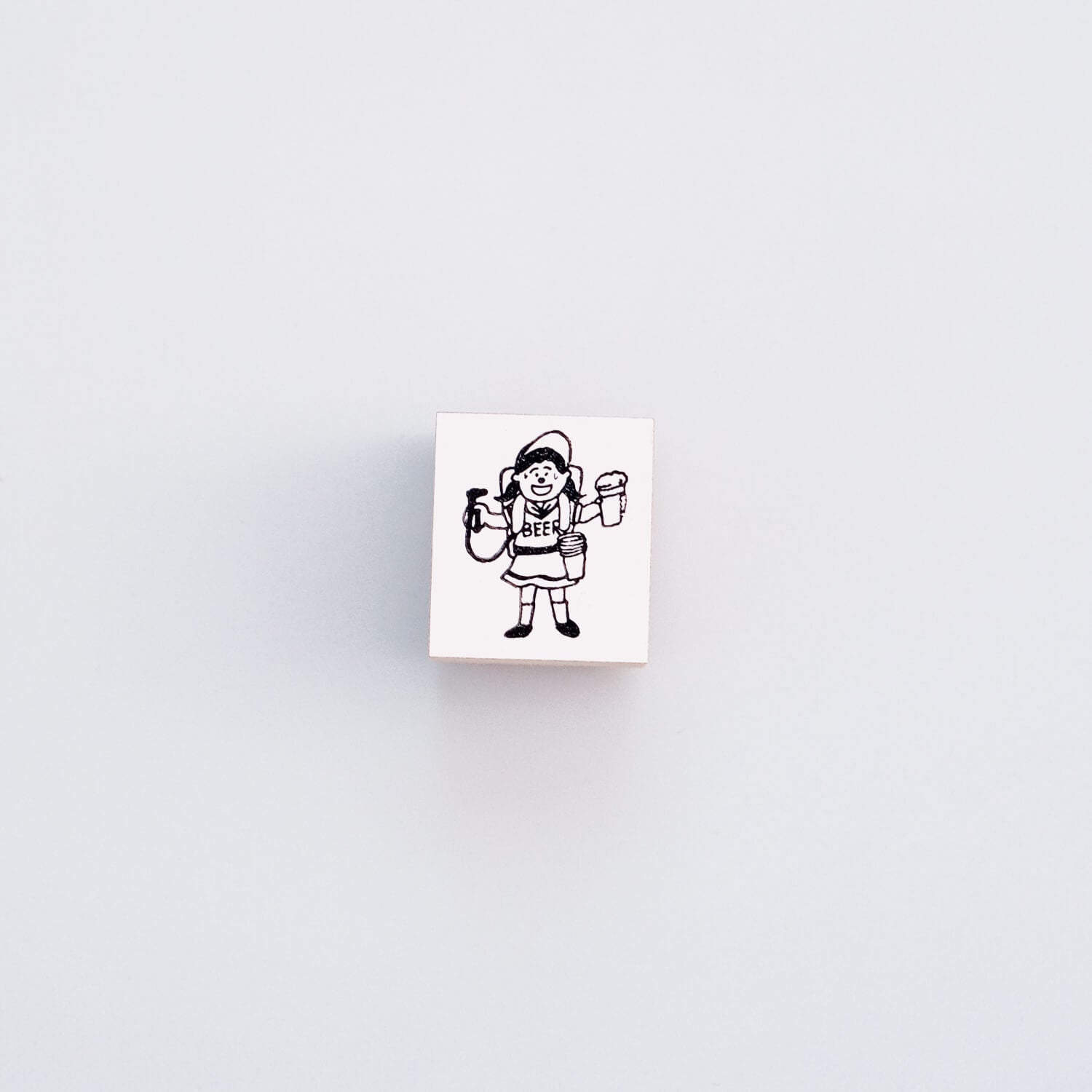 36 Sublo x Shiho Hoshino Wood Mount Stamp – Baseball Stadium