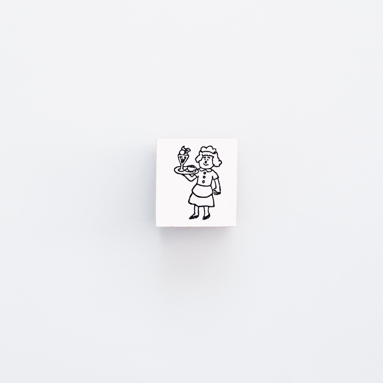 36 Sublo x Shiho Hoshino Wood Mount Stamp – Working People