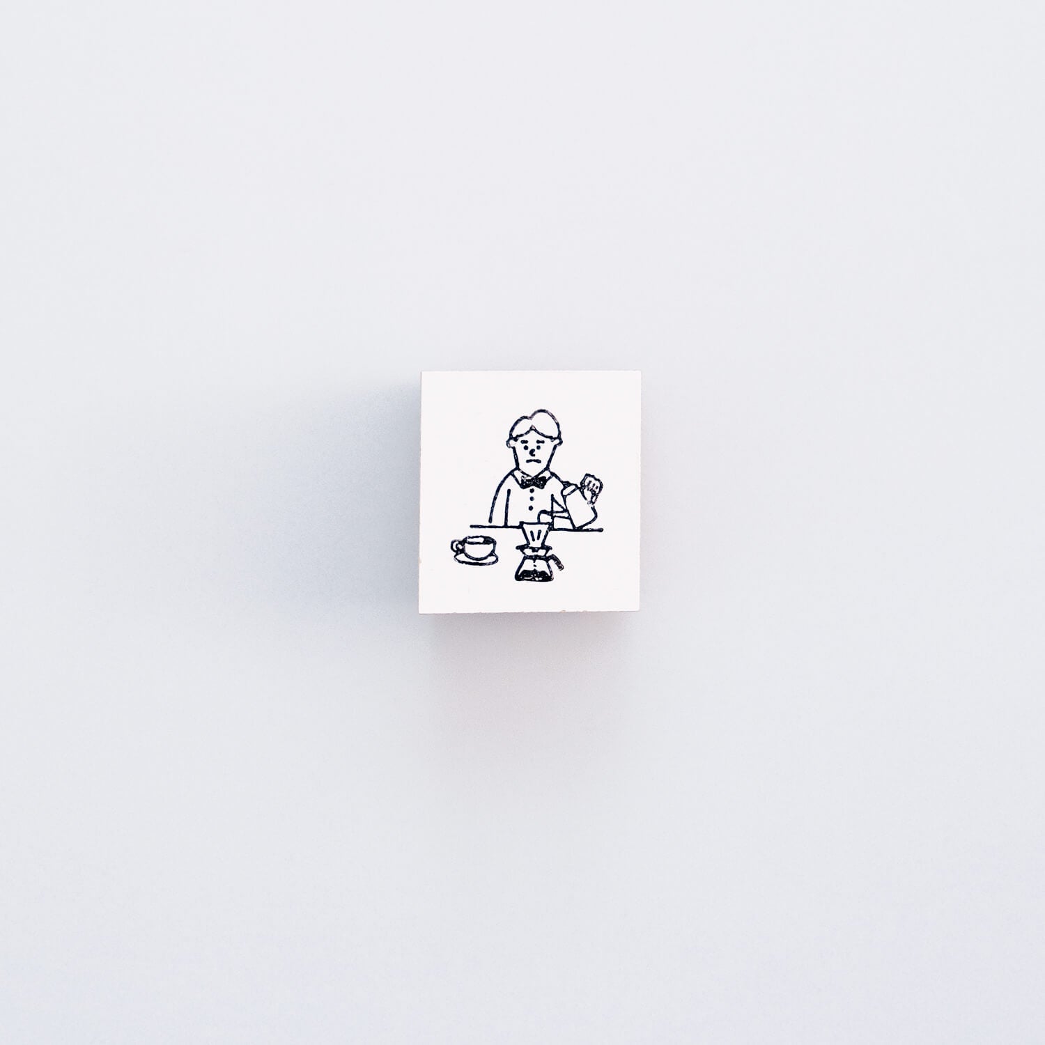 36 Sublo x Shiho Hoshino Wood Mount Stamp – Working People