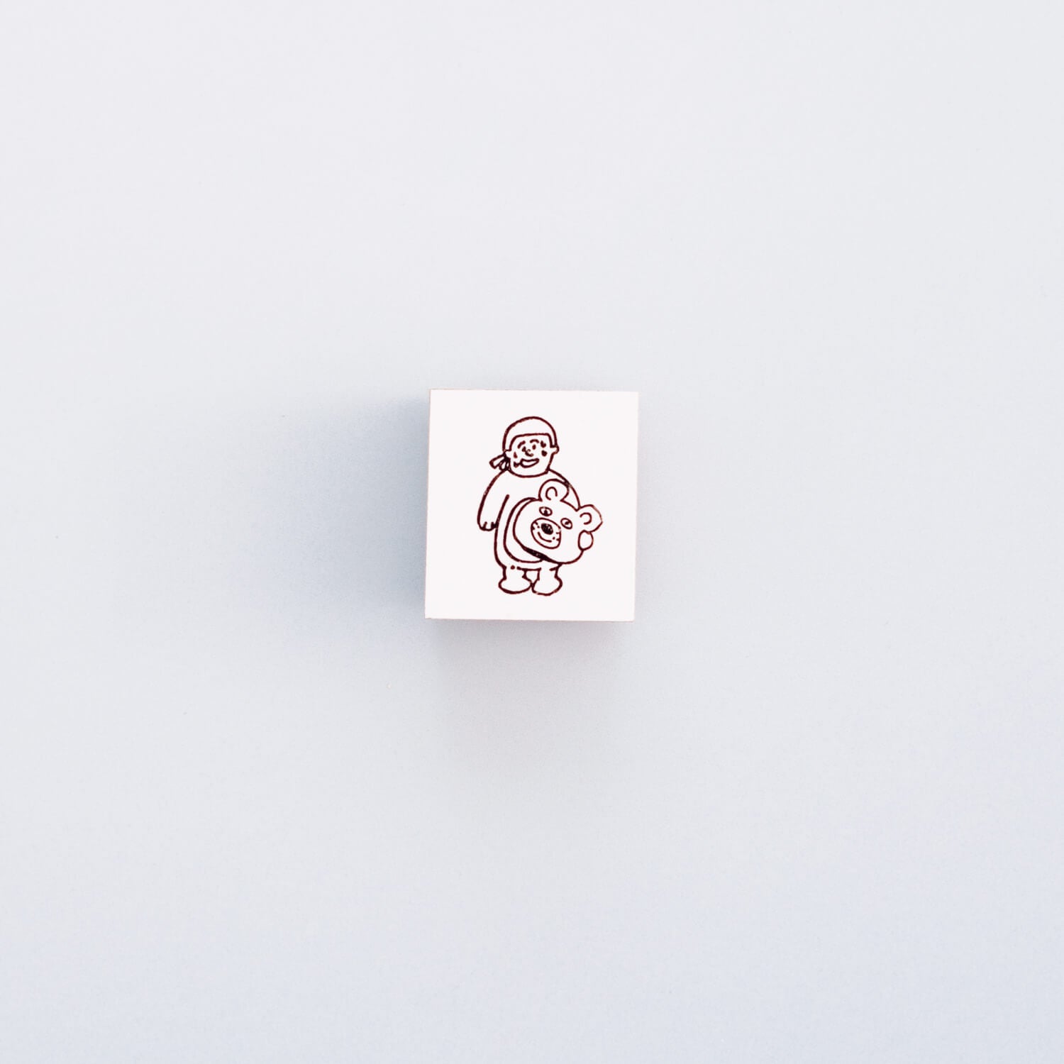 36 Sublo x Shiho Hoshino Wood Mount Stamp – Working People