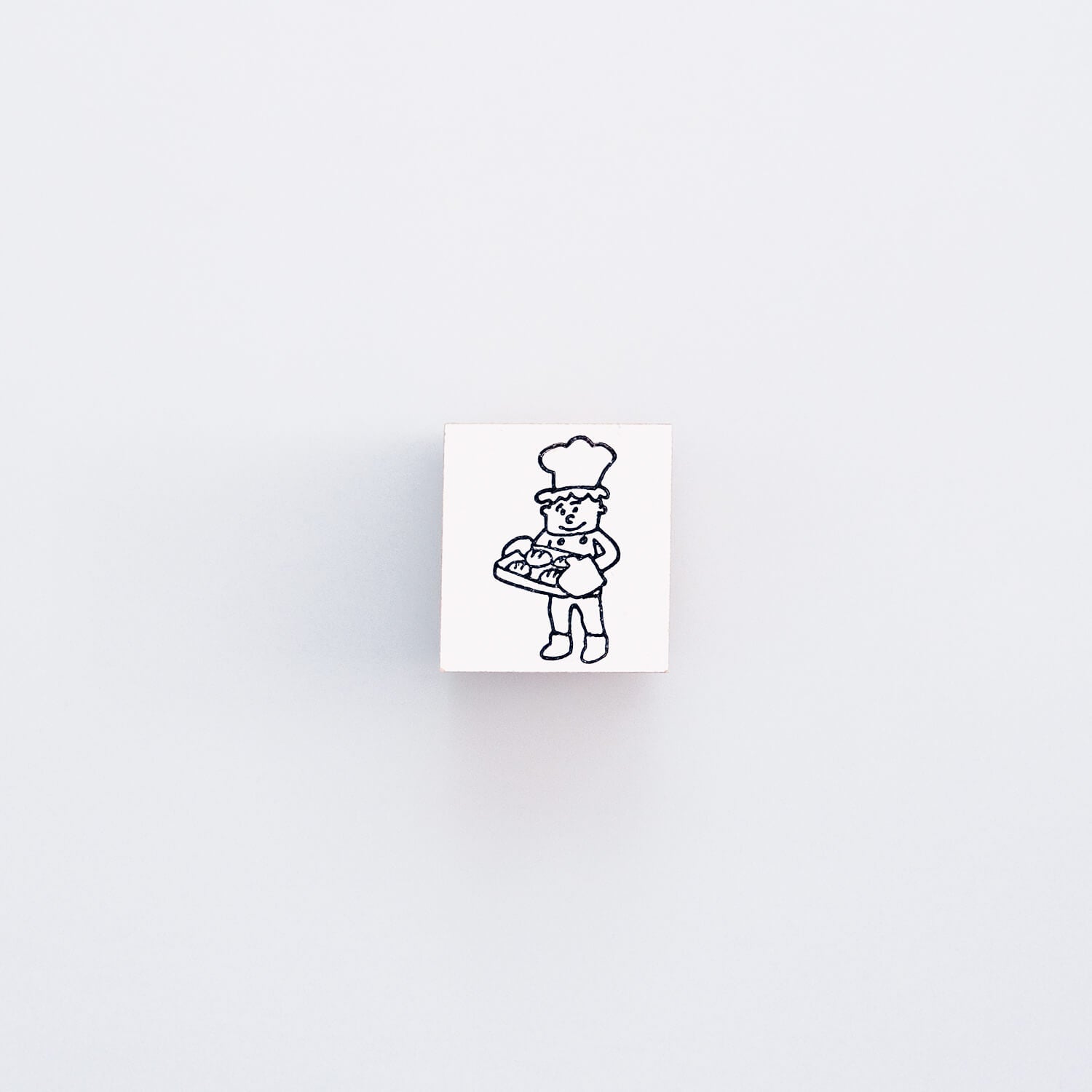 36 Sublo x Shiho Hoshino Wood Mount Stamp – Working People