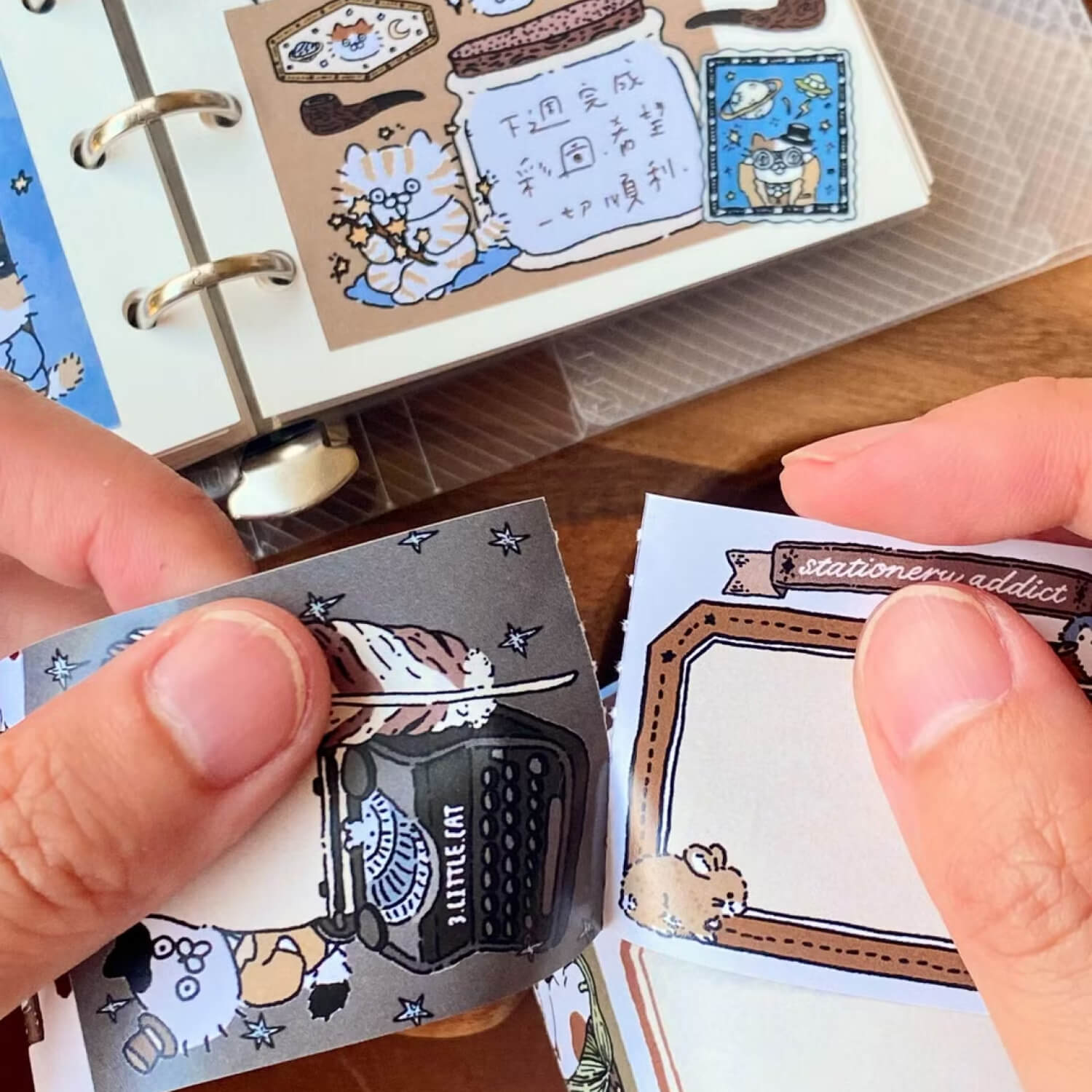 3 Little Cats Memo Sticker Roll – Cat's Vintage Finds