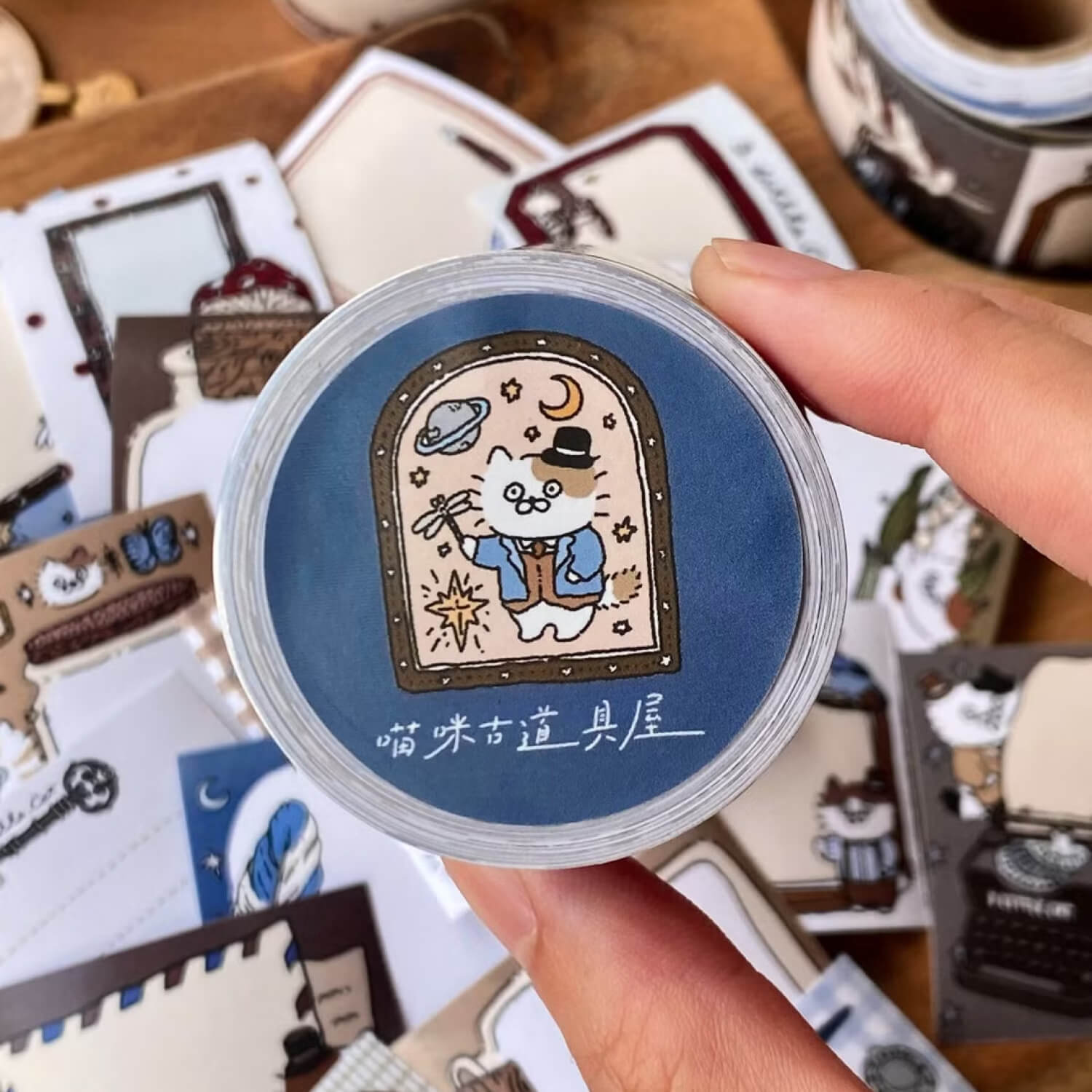 3 Little Cats Memo Sticker Roll – Cat's Vintage Finds
