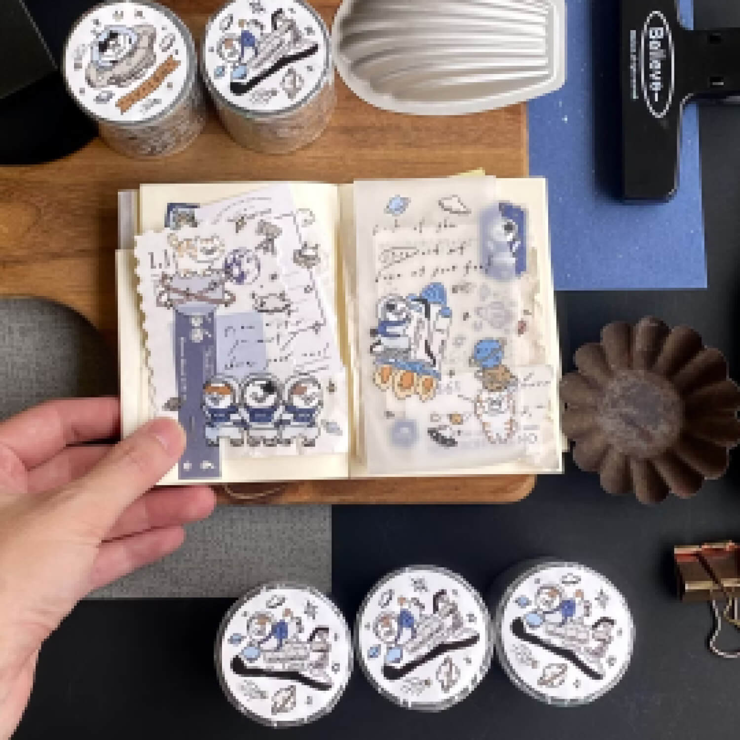 3 Little Cats PET Tape – Space Wanderlust