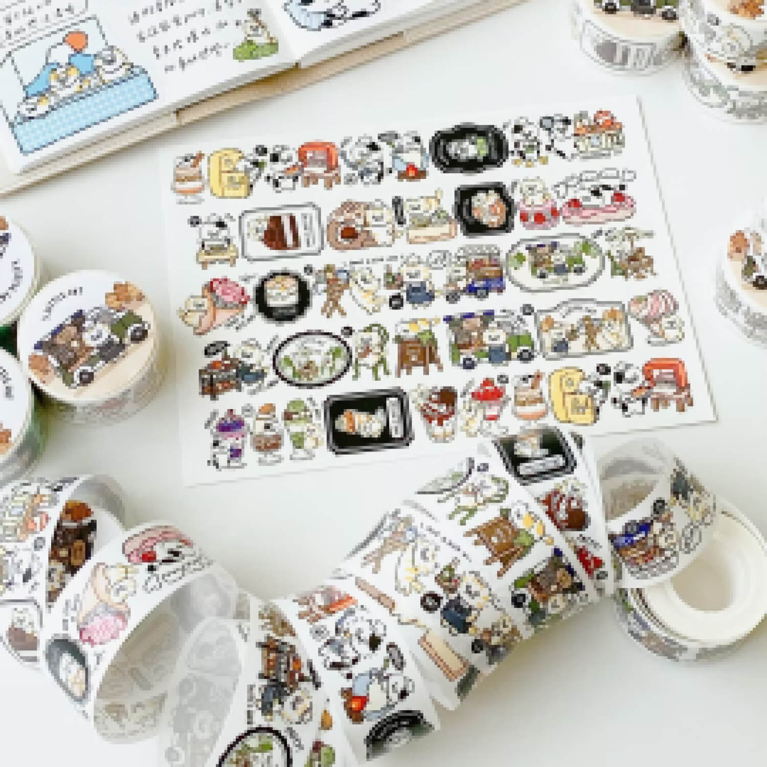 3 Little Cats Washi Tape – Kitties Bistro &amp; Bar