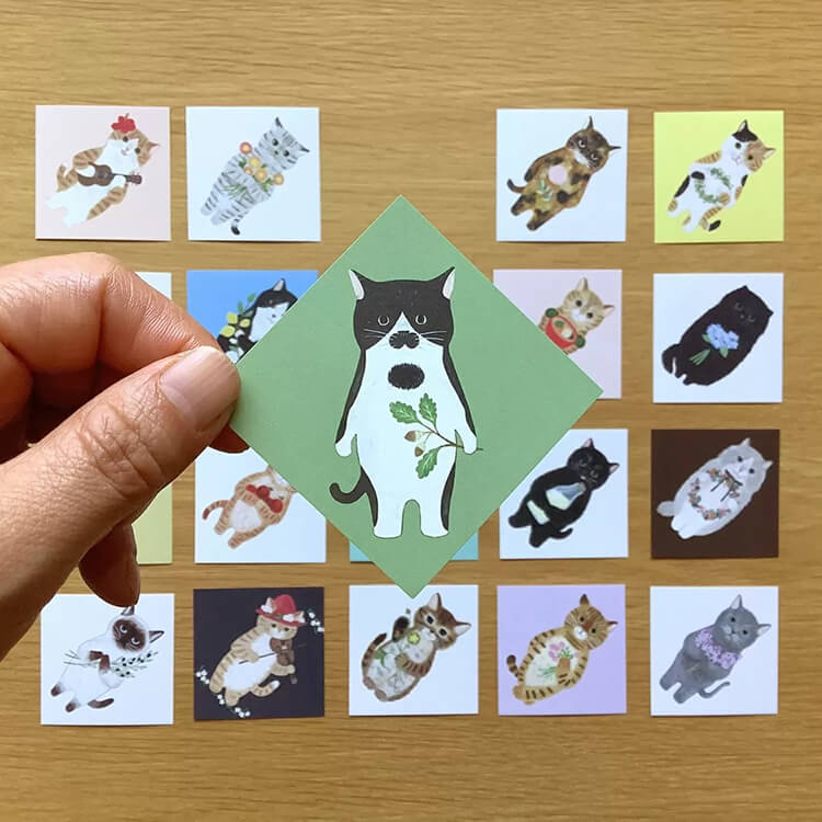 4 Legs Mini Letter Set – Cat